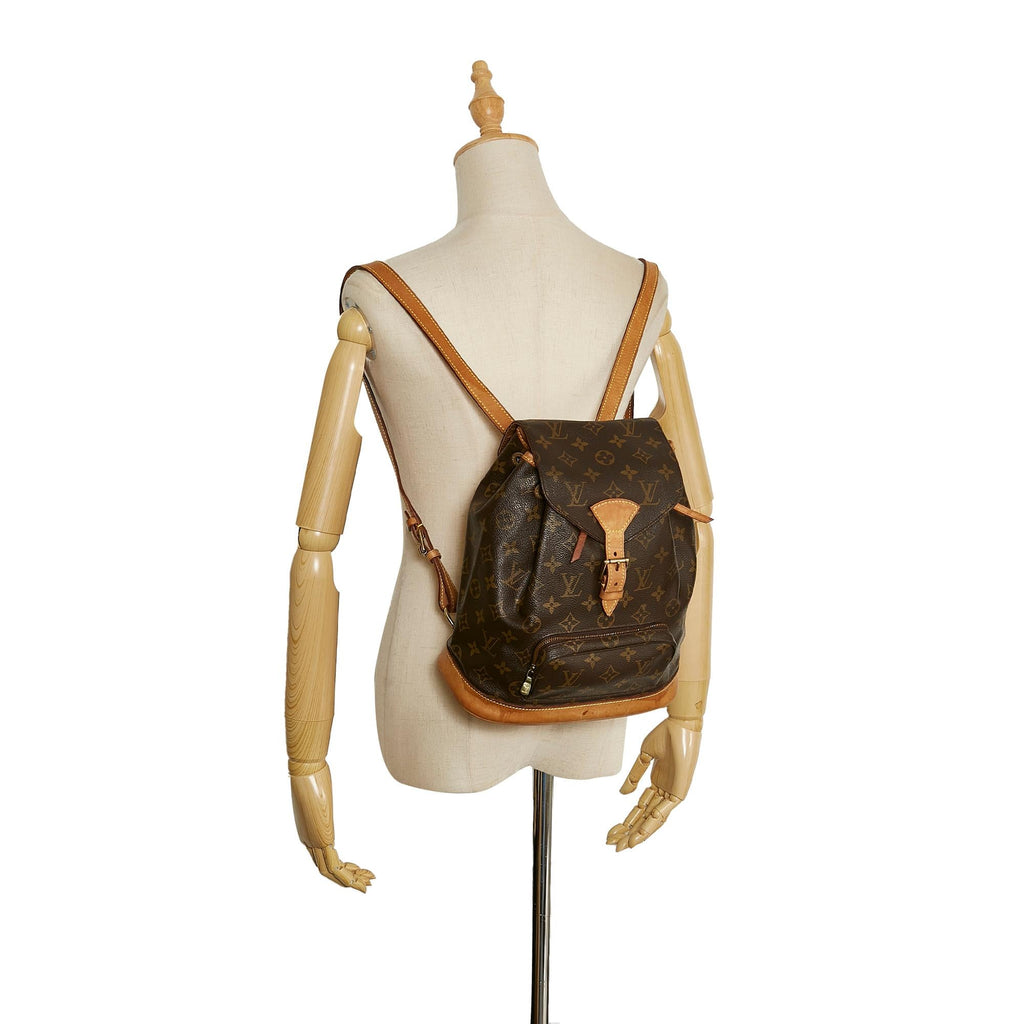 Louis Vuitton Monogram Montsouris MM (SHG-goiN7O)