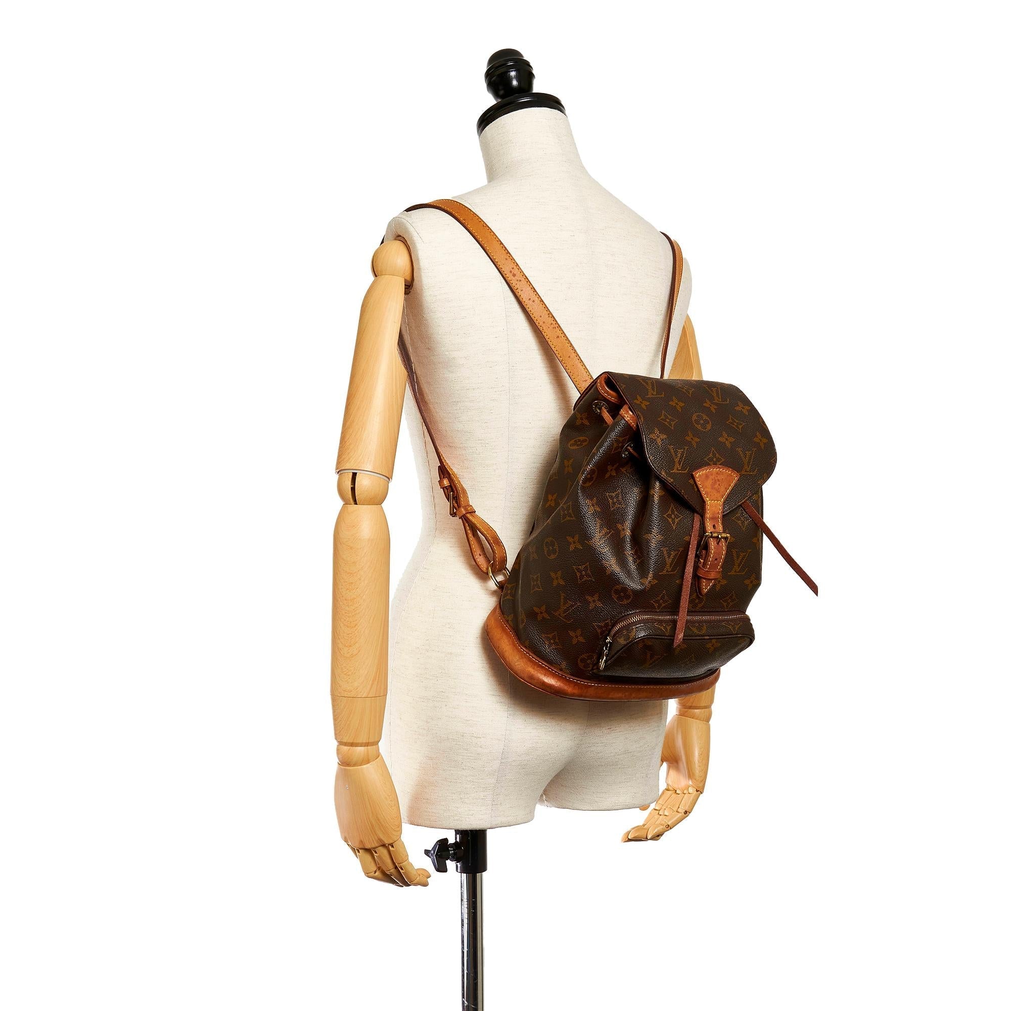 Louis Vuitton Monogram Montsouris MM (SHG-vPzNkv)