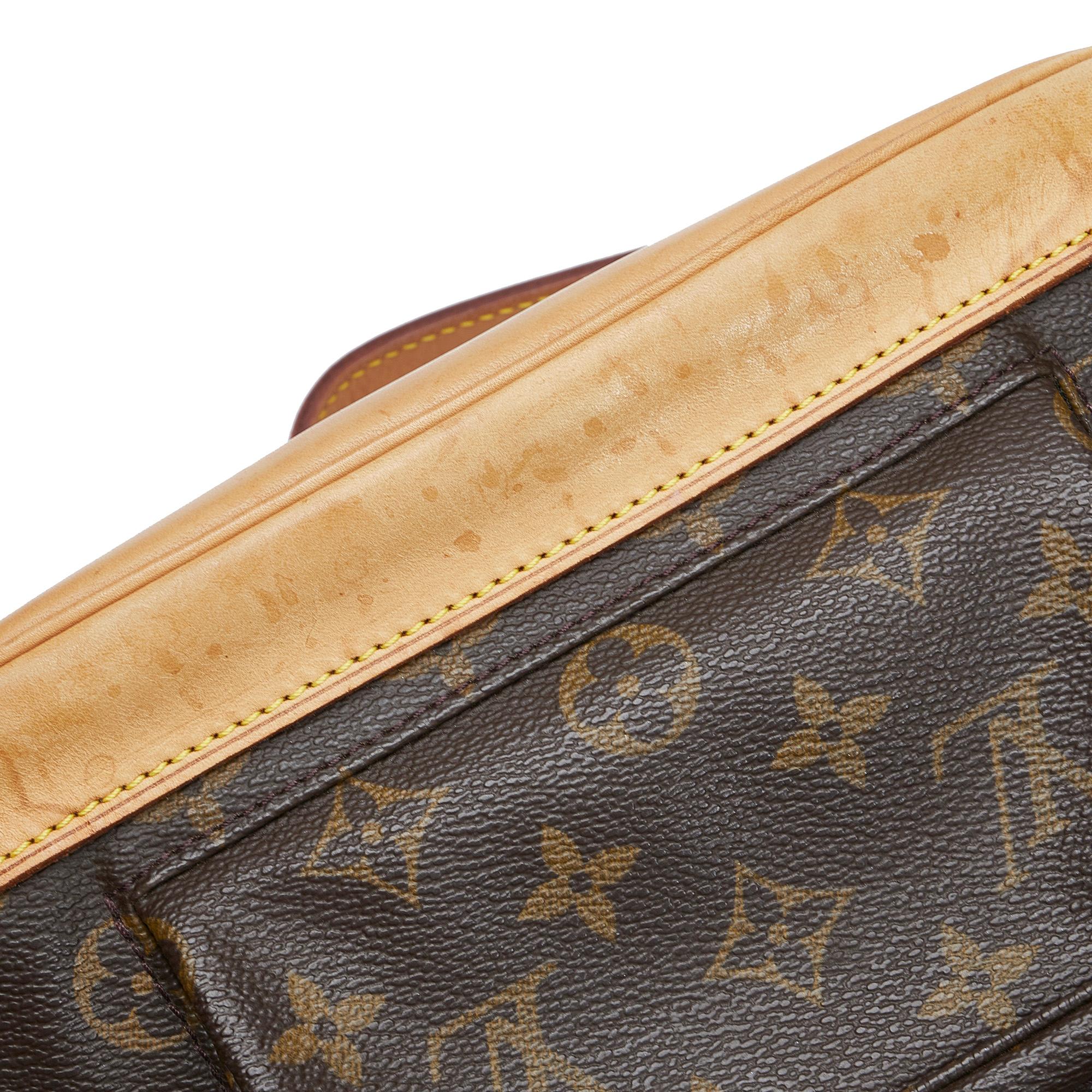 Louis Vuitton Monogram Montsouris MM (SHG-ysNjCQ)