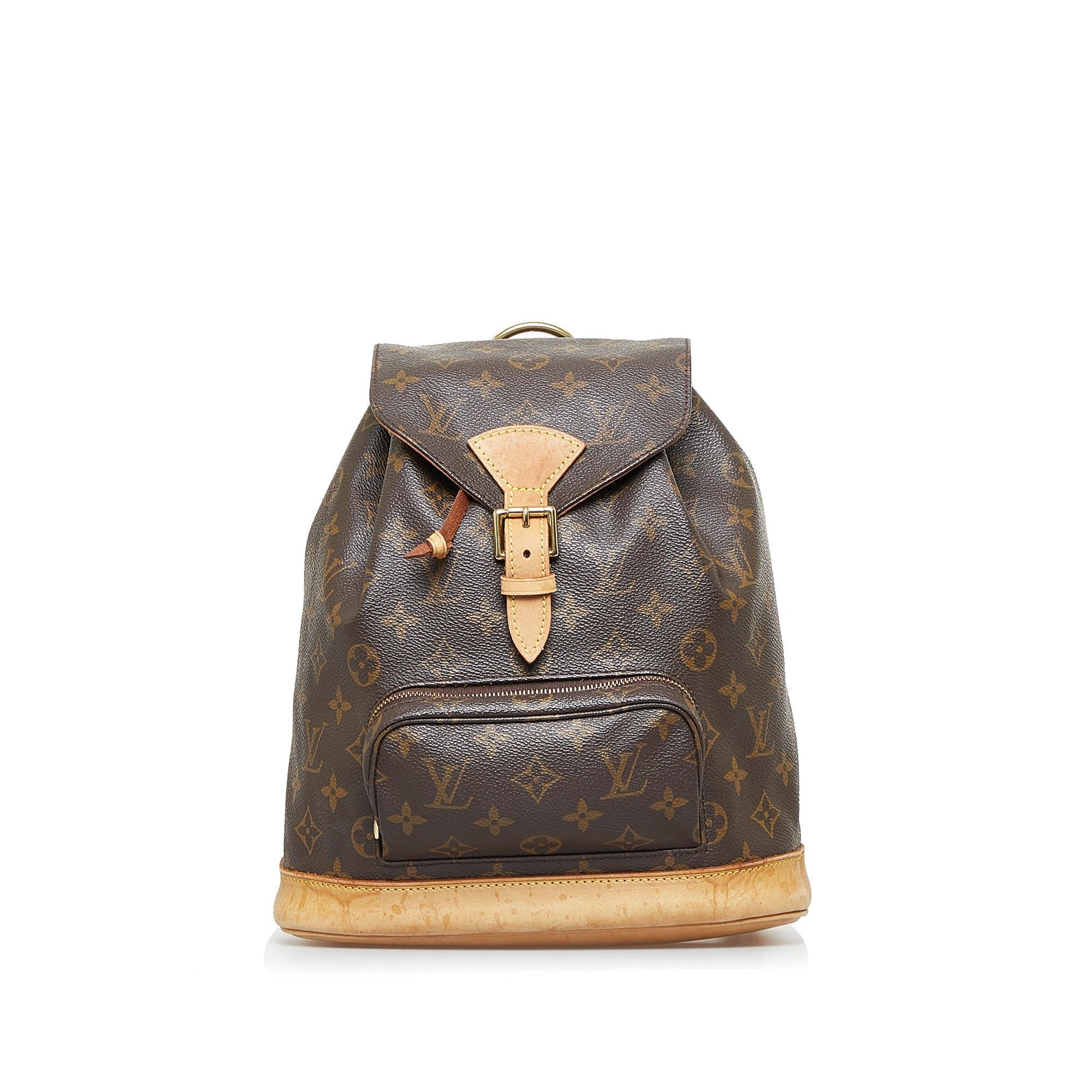 Louis Vuitton Monogram Montsouris MM (SHG-ysNjCQ)