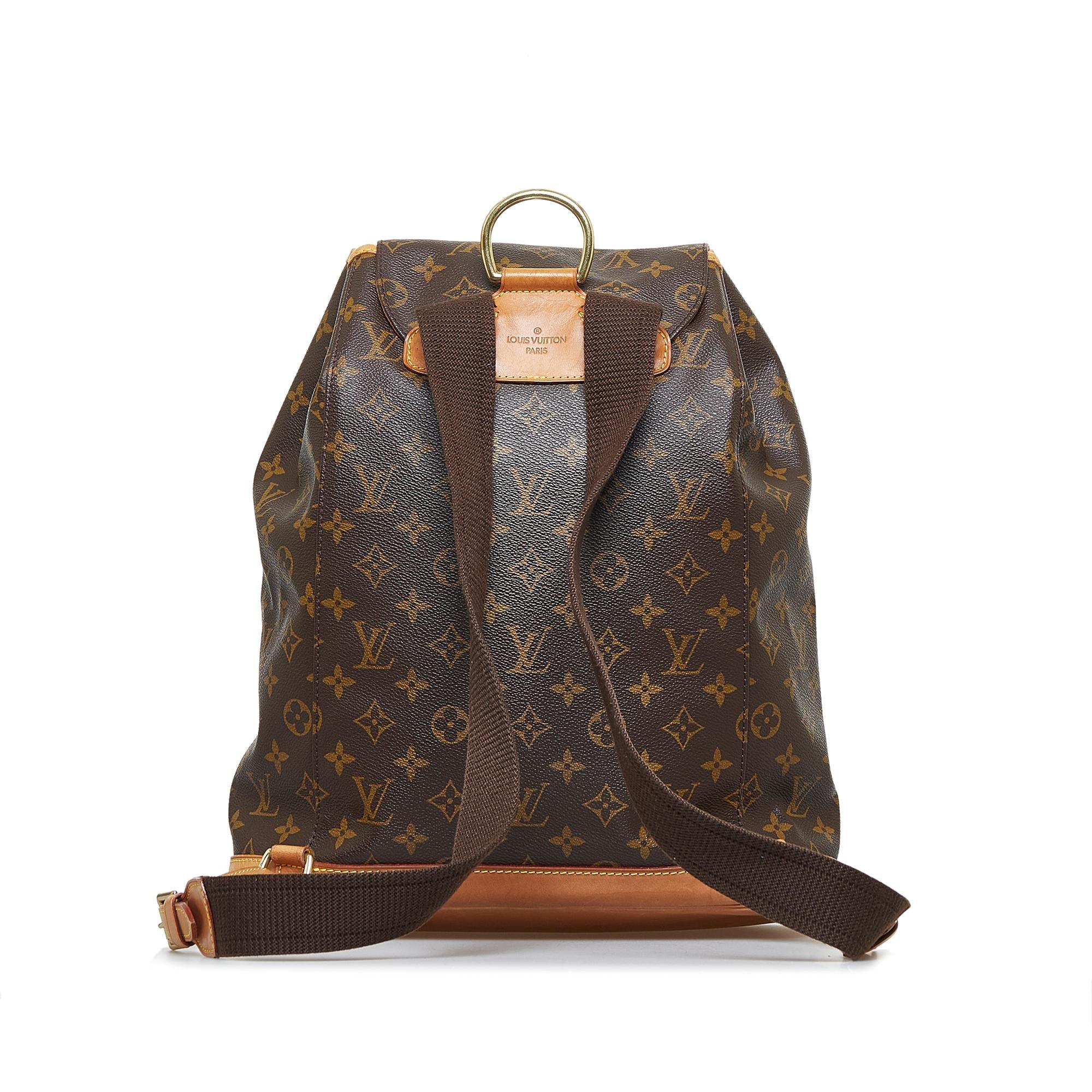Louis Vuitton Monogram Montsouris MM (SHG-vwY9hL)