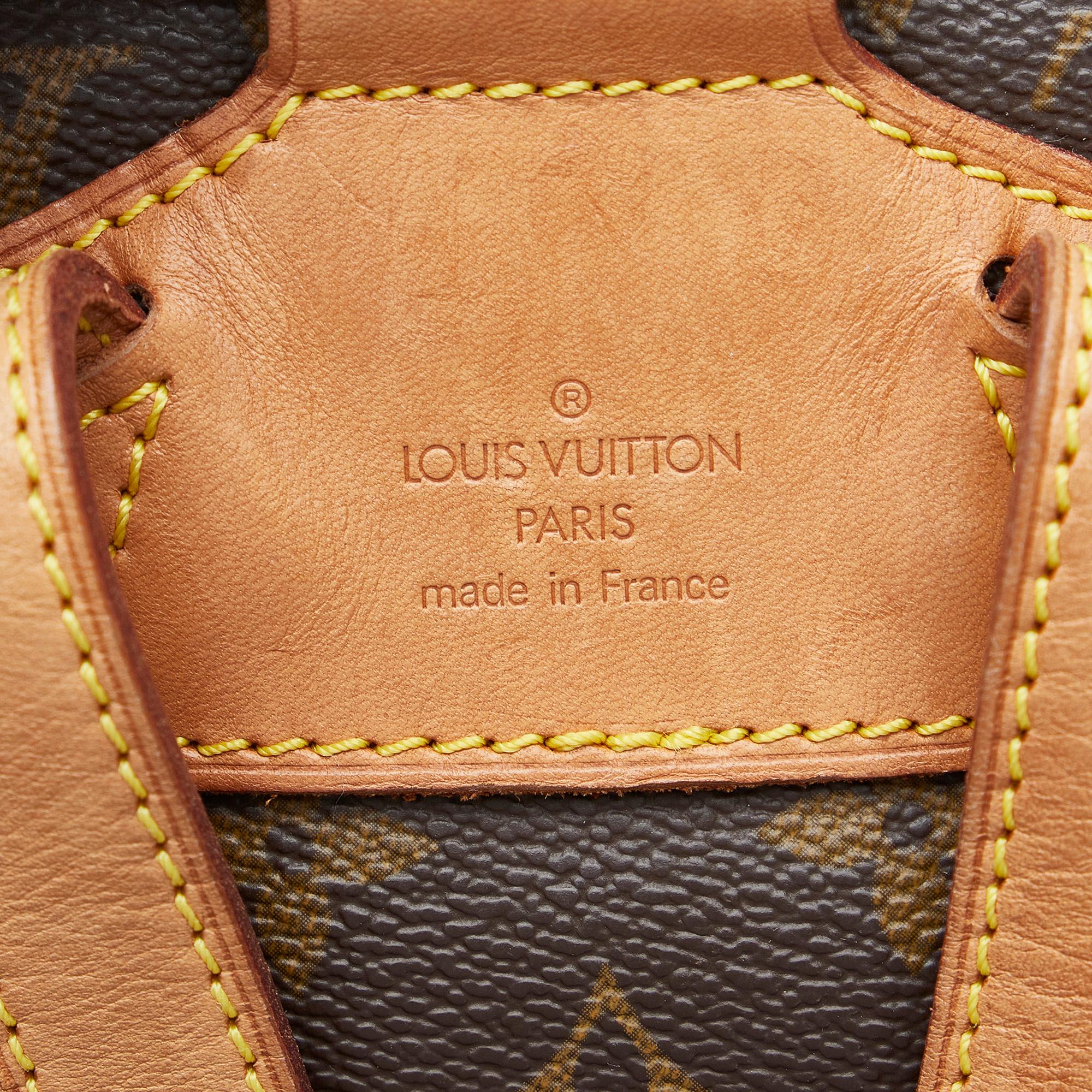 Louis Vuitton Monogram Montsouris MM (SHG-mtMtNz)