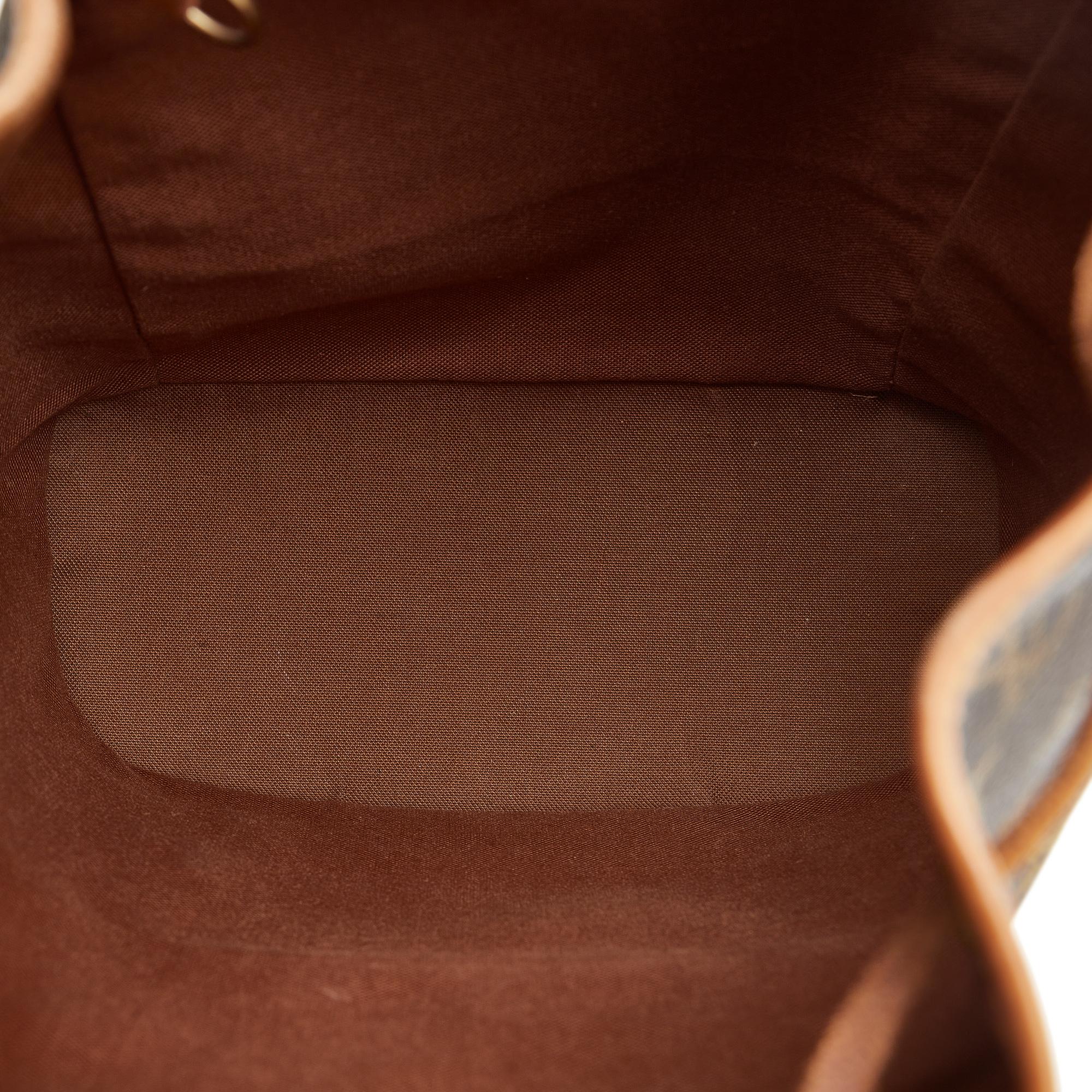 Louis Vuitton Monogram Montsouris MM (SHG-TEEijj)