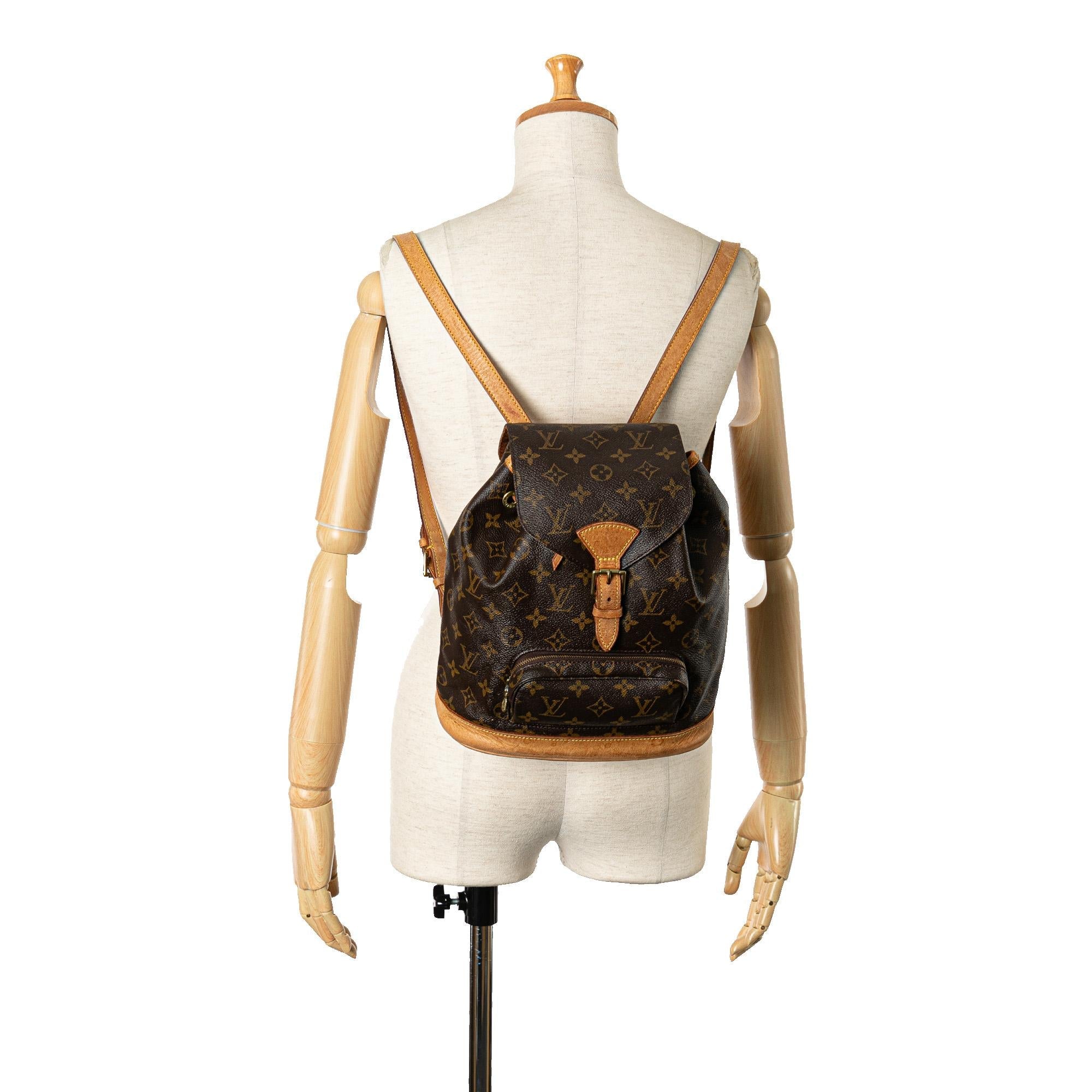 Louis Vuitton Monogram Montsouris MM (SHG-mFgrHu)