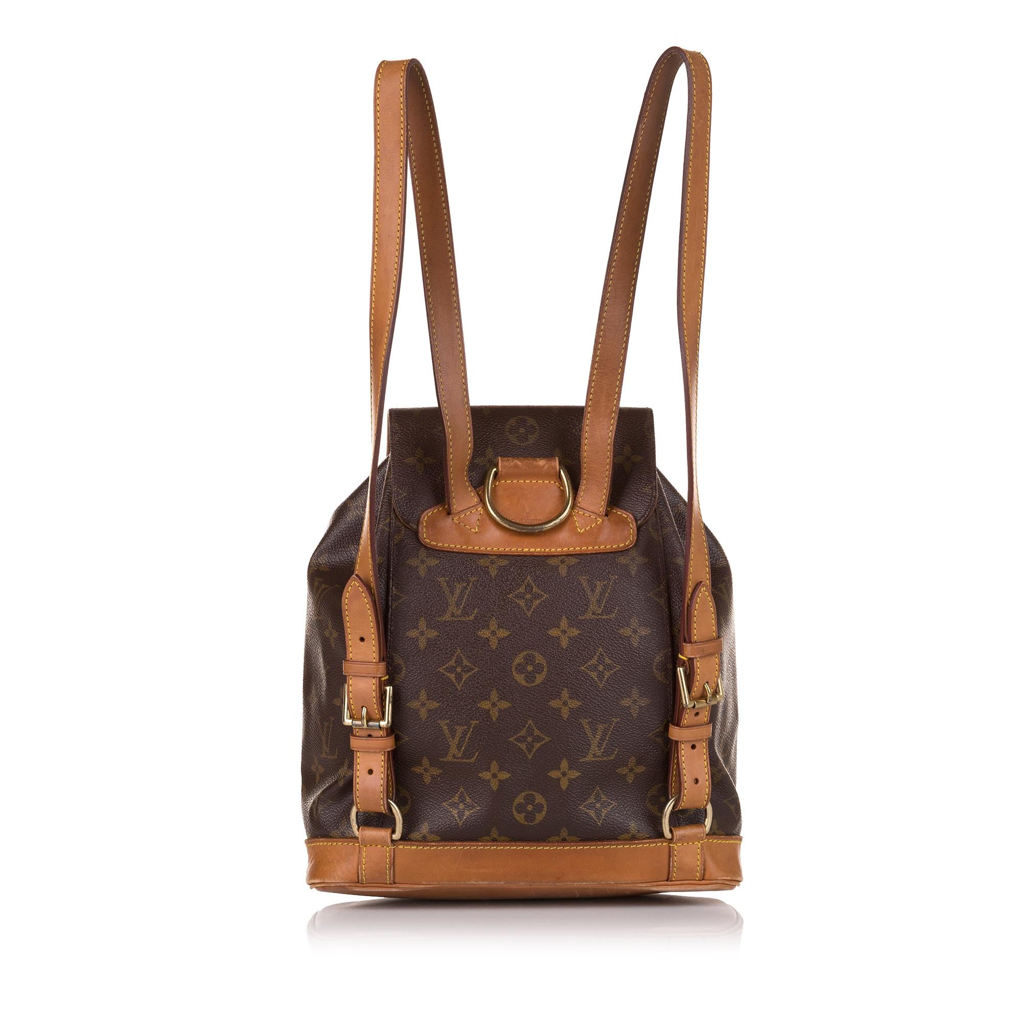 Louis Vuitton Monogram Montsouris PM (SHG-34597)