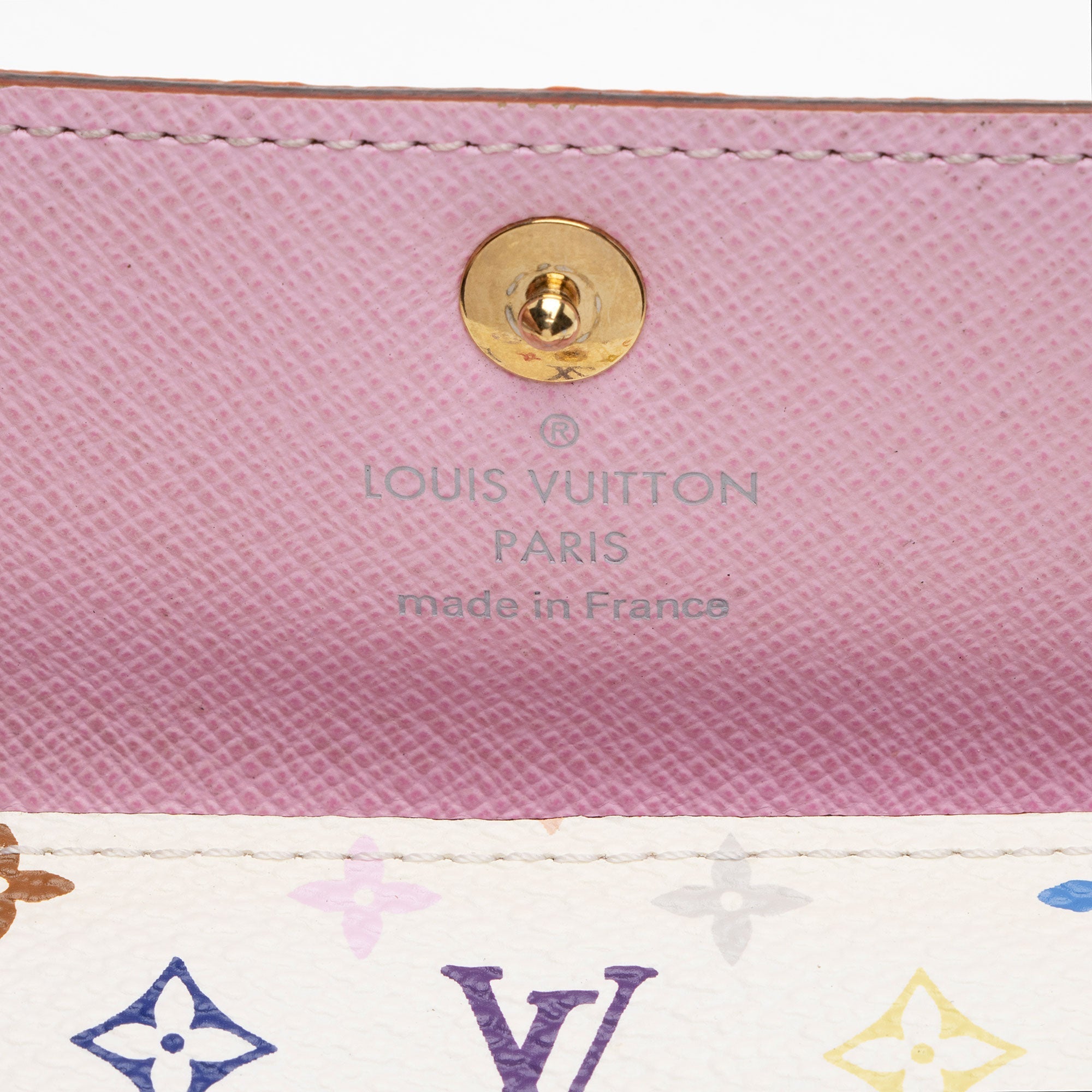 Louis Vuitton Monogram Multicolore 4 Key Holder (SHF-4PcKz6)