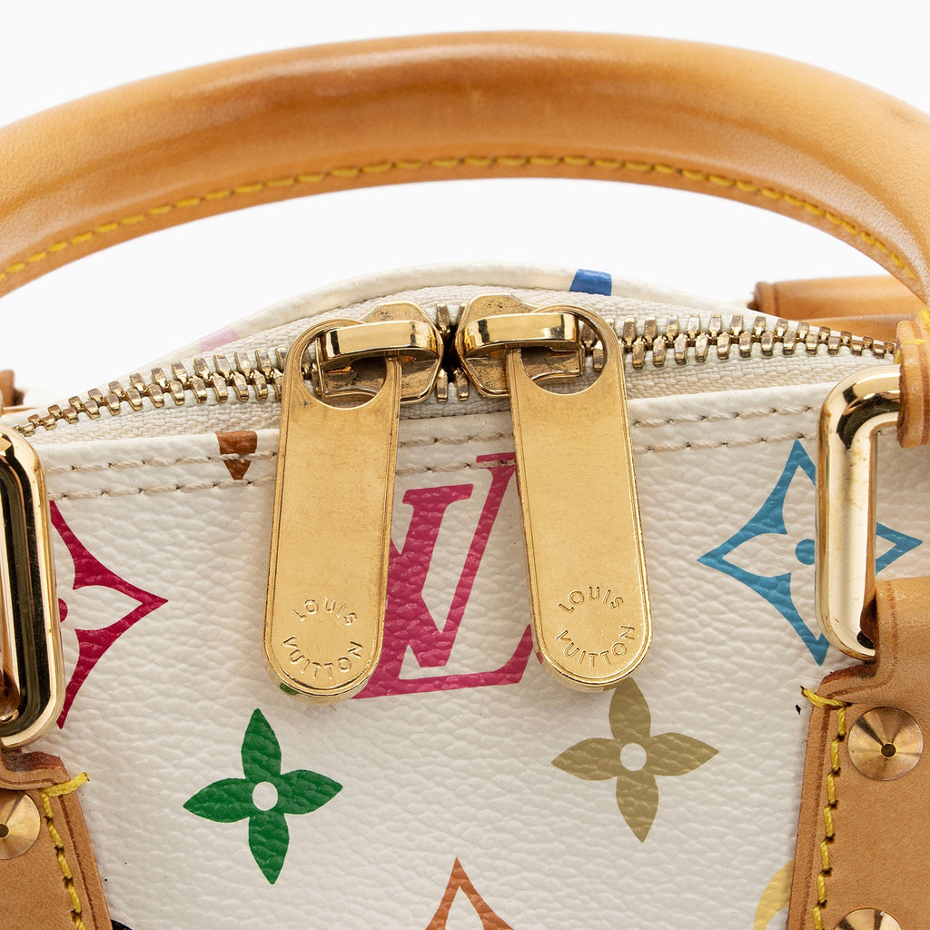 Louis Vuitton Monogram Multicolore Alma PM Satchel (SHF-nyFpoT)