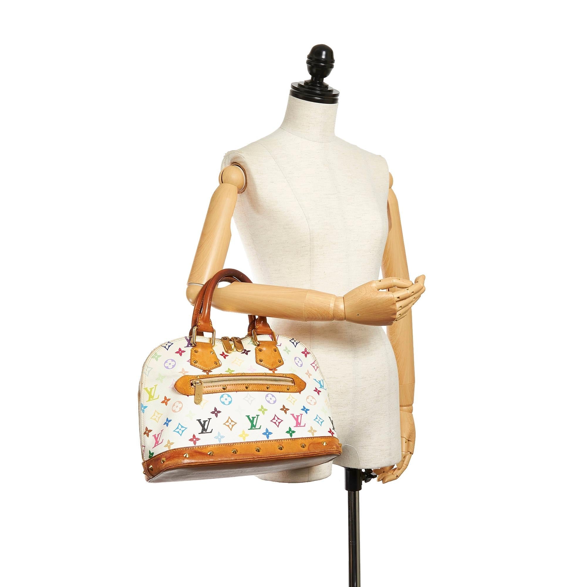 Louis Vuitton Monogram Multicolore Alma PM (SHG-30301)