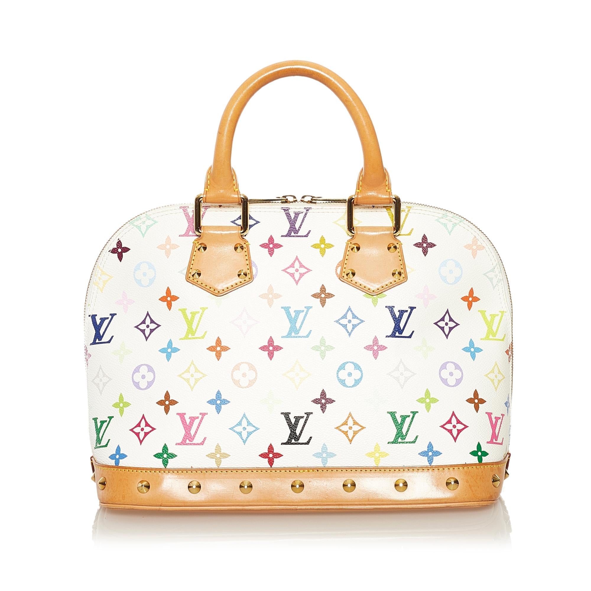 Louis Vuitton Monogram Multicolore Alma PM (SHG-36290)
