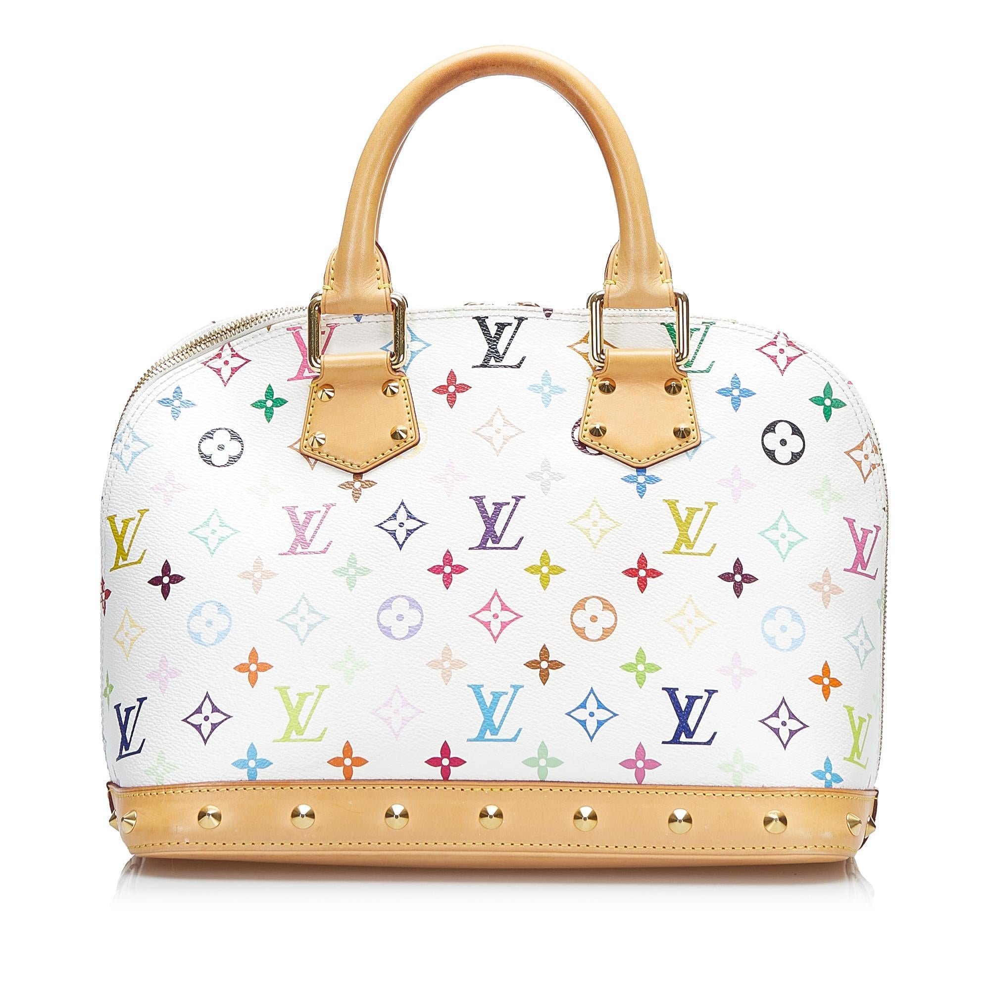 Louis Vuitton Monogram Multicolore Alma PM (SHG-guS2aW)
