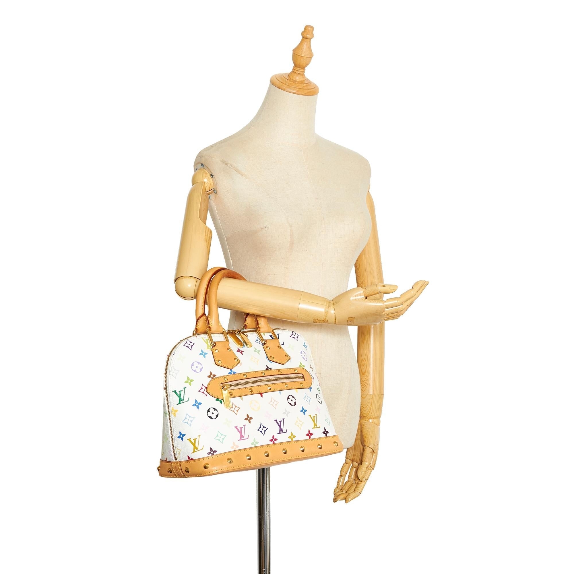 Louis Vuitton Monogram Multicolore Alma PM (SHG-guS2aW)