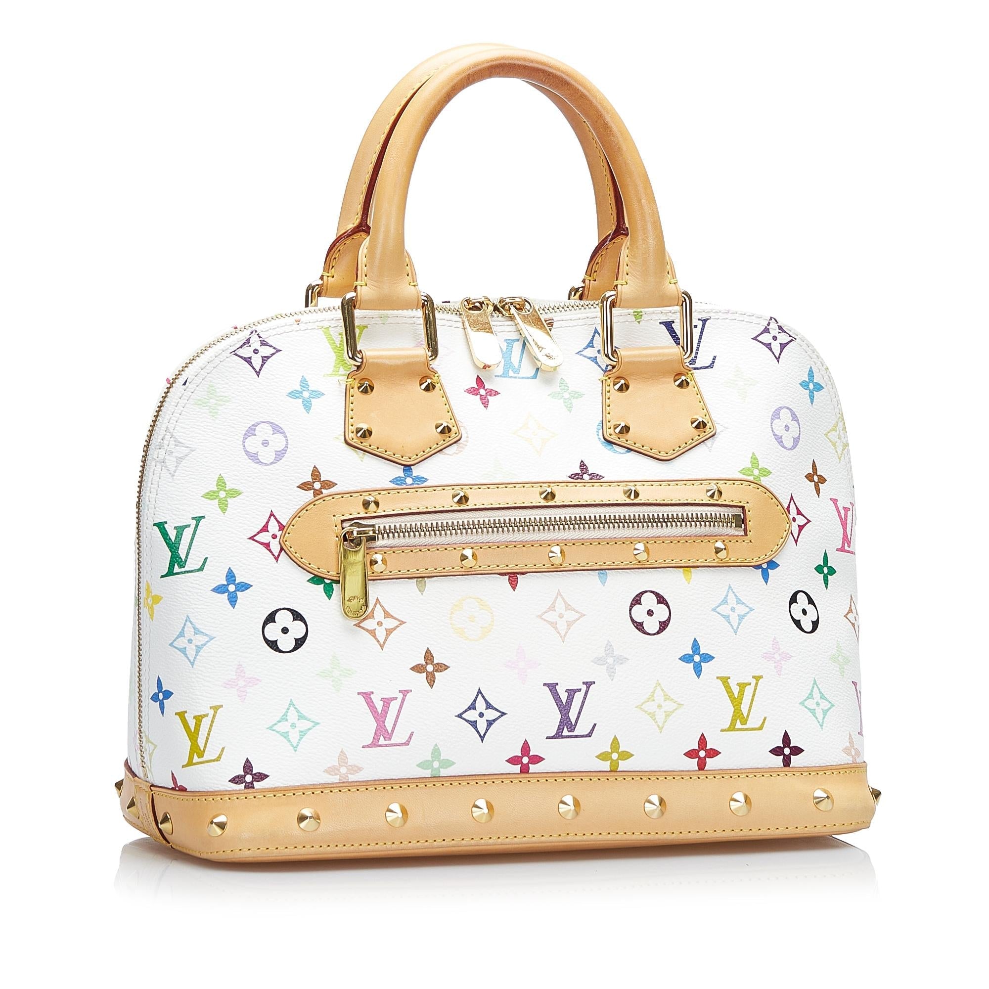 Louis Vuitton Monogram Multicolore Alma PM (SHG-guS2aW)