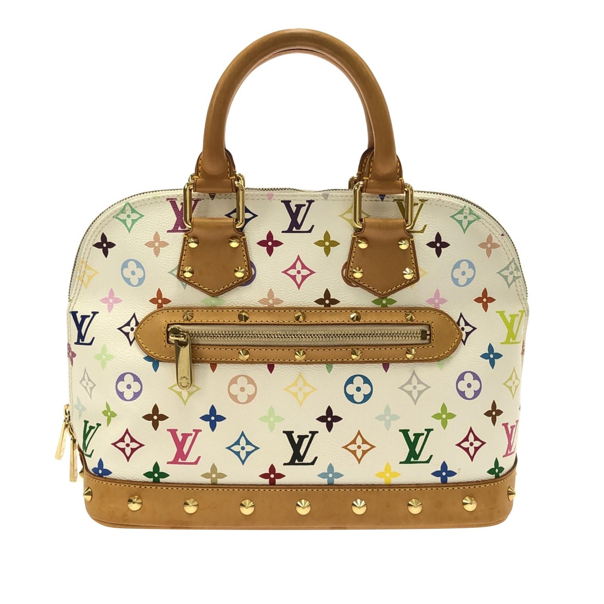 Louis Vuitton Monogram Multicolore Alma PM (SHG-tvr0fM)