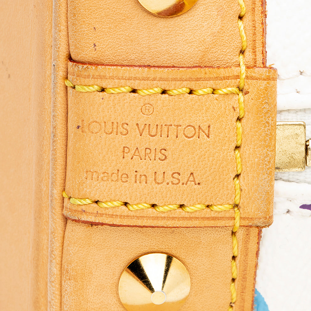 Louis Vuitton Monogram Multicolore Alma Satchel (SHF-19798)