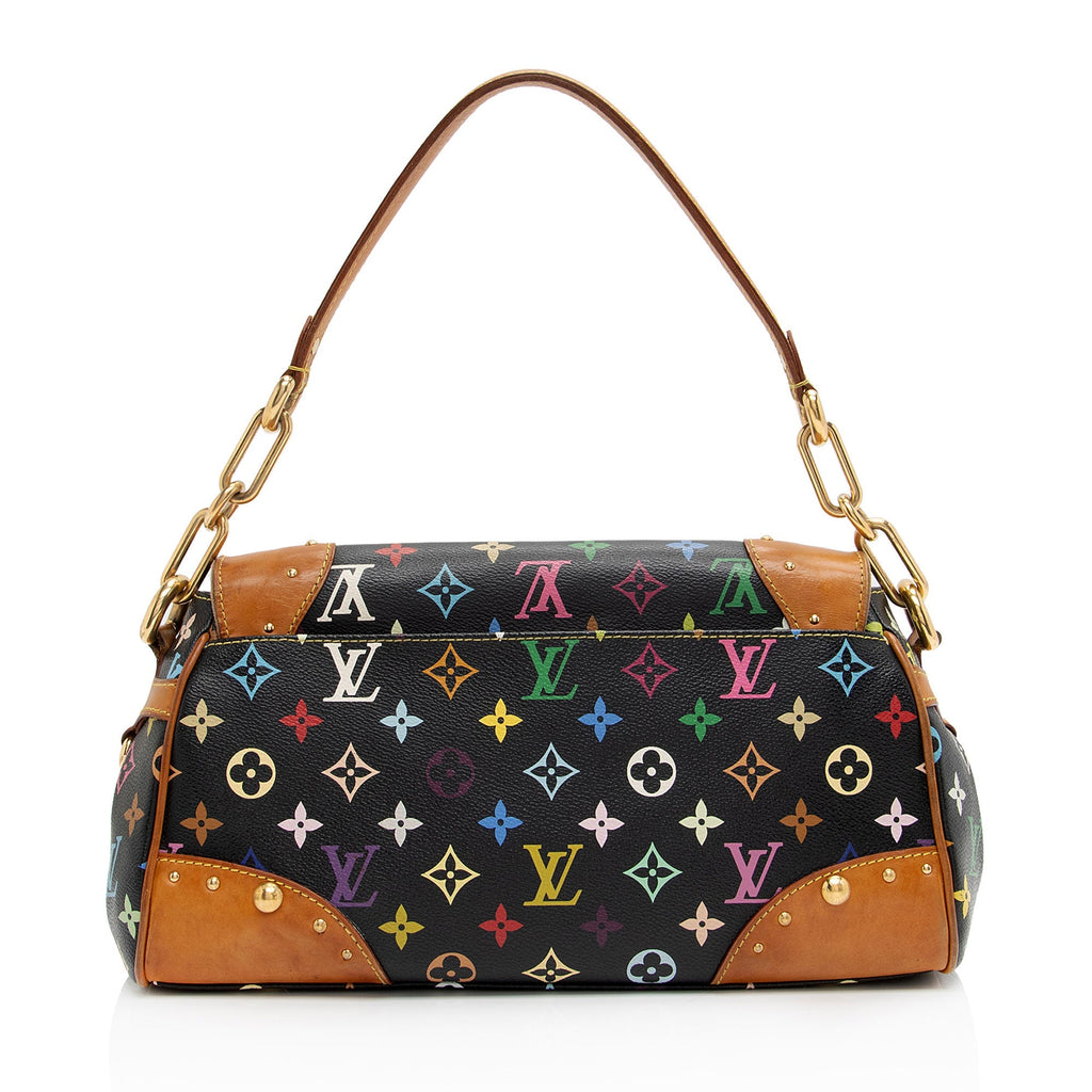 Louis Vuitton Monogram Multicolore Beverly MM Shoulder Bag (SHF-NpWsVw)