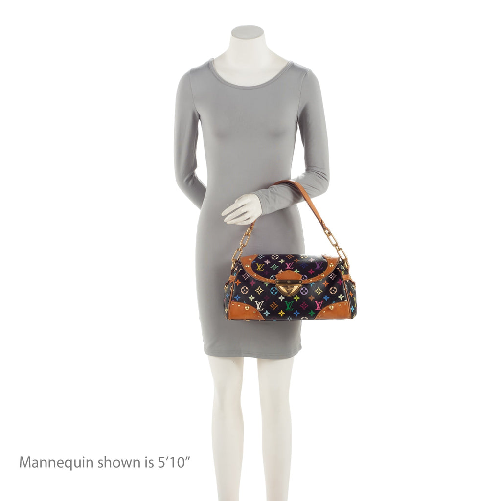 Louis Vuitton Monogram Multicolore Beverly MM Shoulder Bag (SHF-NpWsVw)