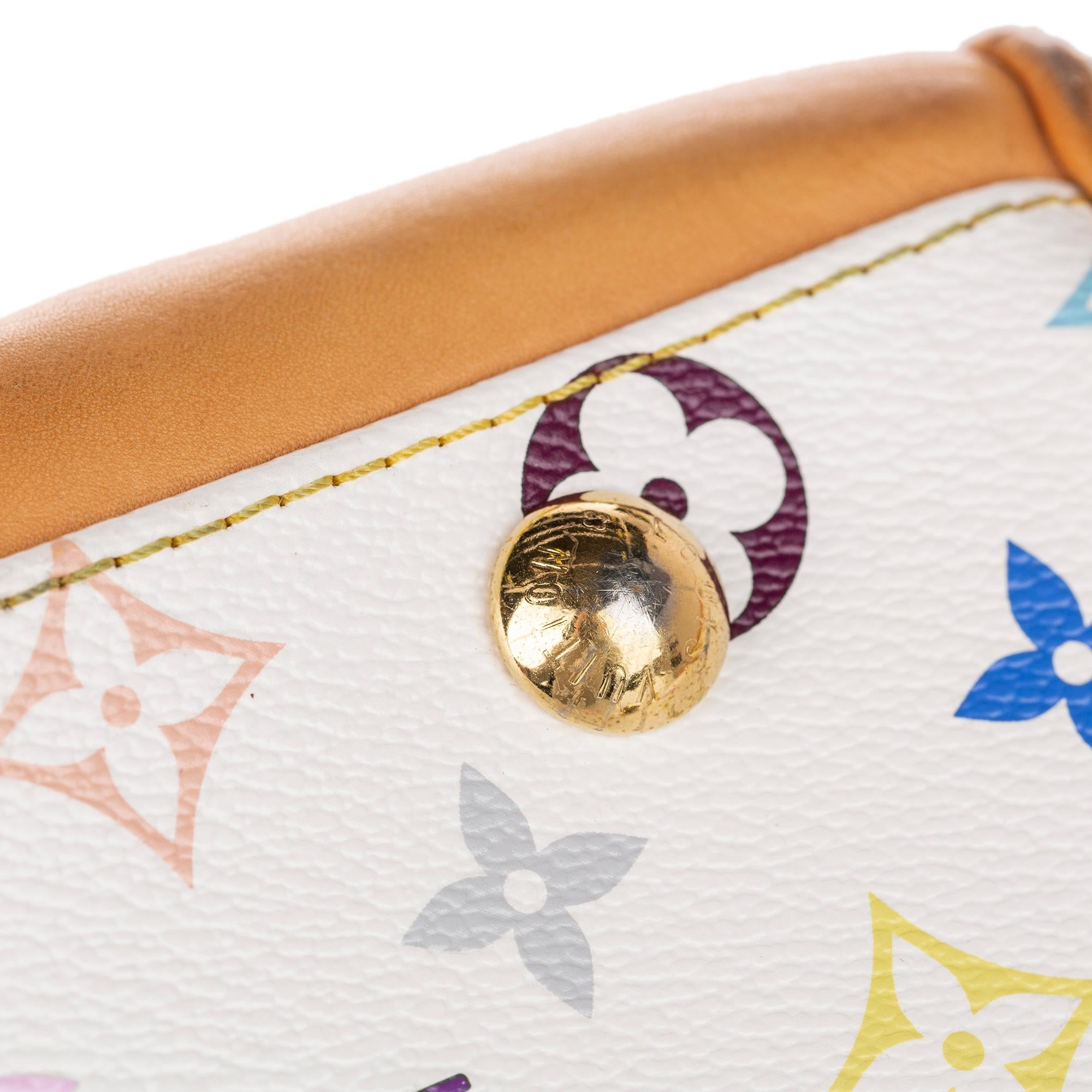 Louis Vuitton Monogram Multicolore Beverly MM (SHG-30307)