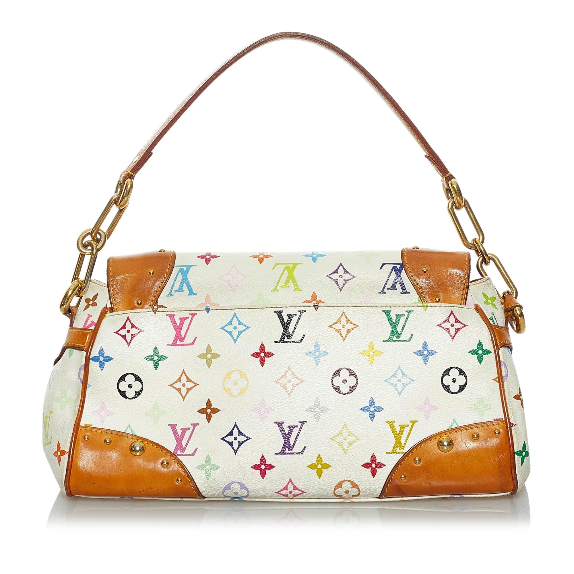 Louis Vuitton Monogram Multicolore Beverly MM (SHG-33924)
