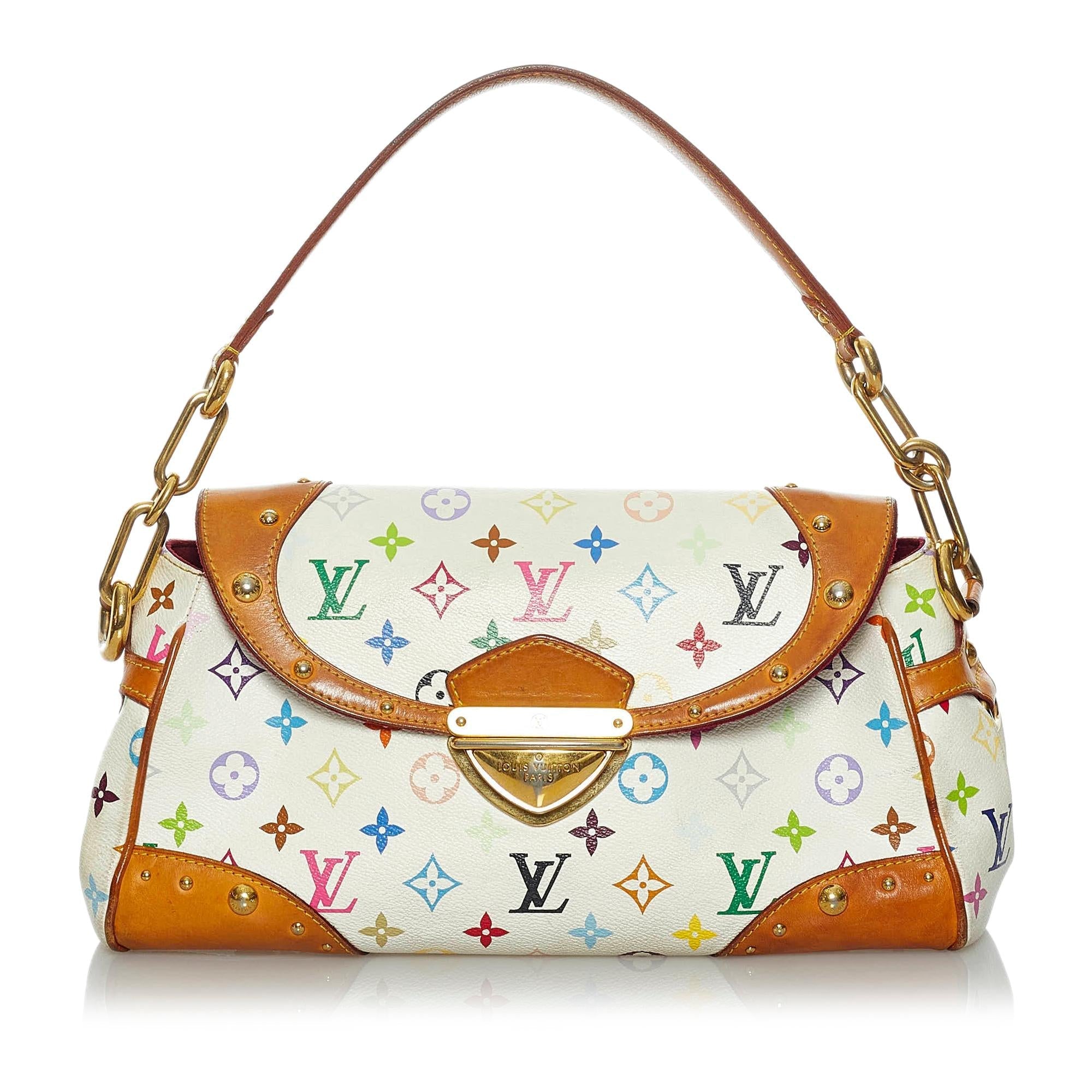Louis Vuitton Monogram Multicolore Beverly MM (SHG-33924)