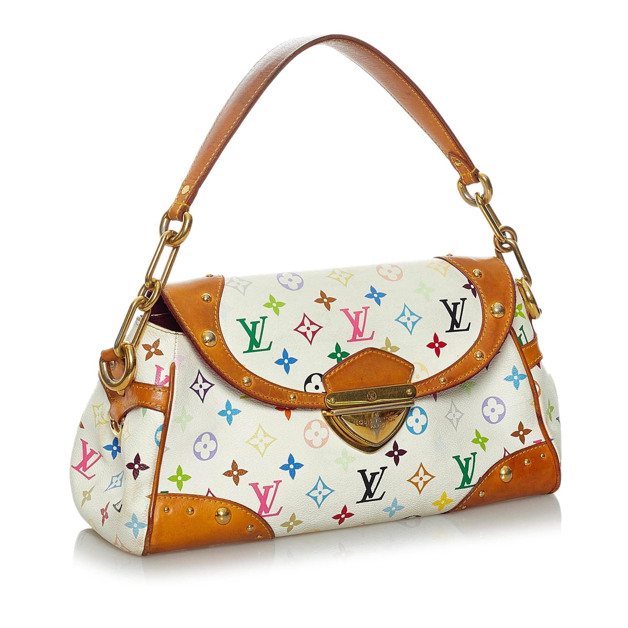 Louis Vuitton Monogram Multicolore Beverly MM (SHG-33924)