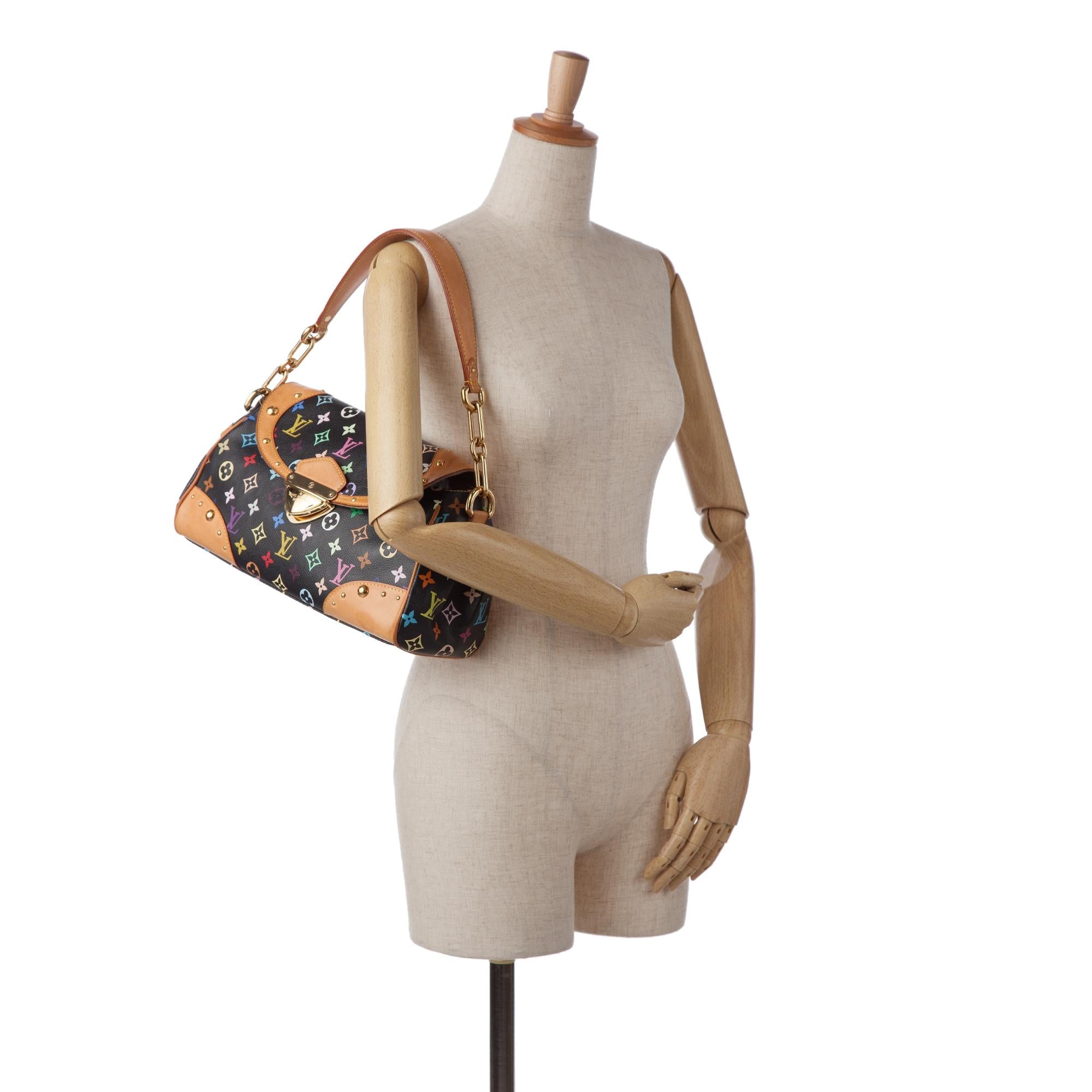 Louis Vuitton Monogram Multicolore Beverly MM (SHG-OK89c1)