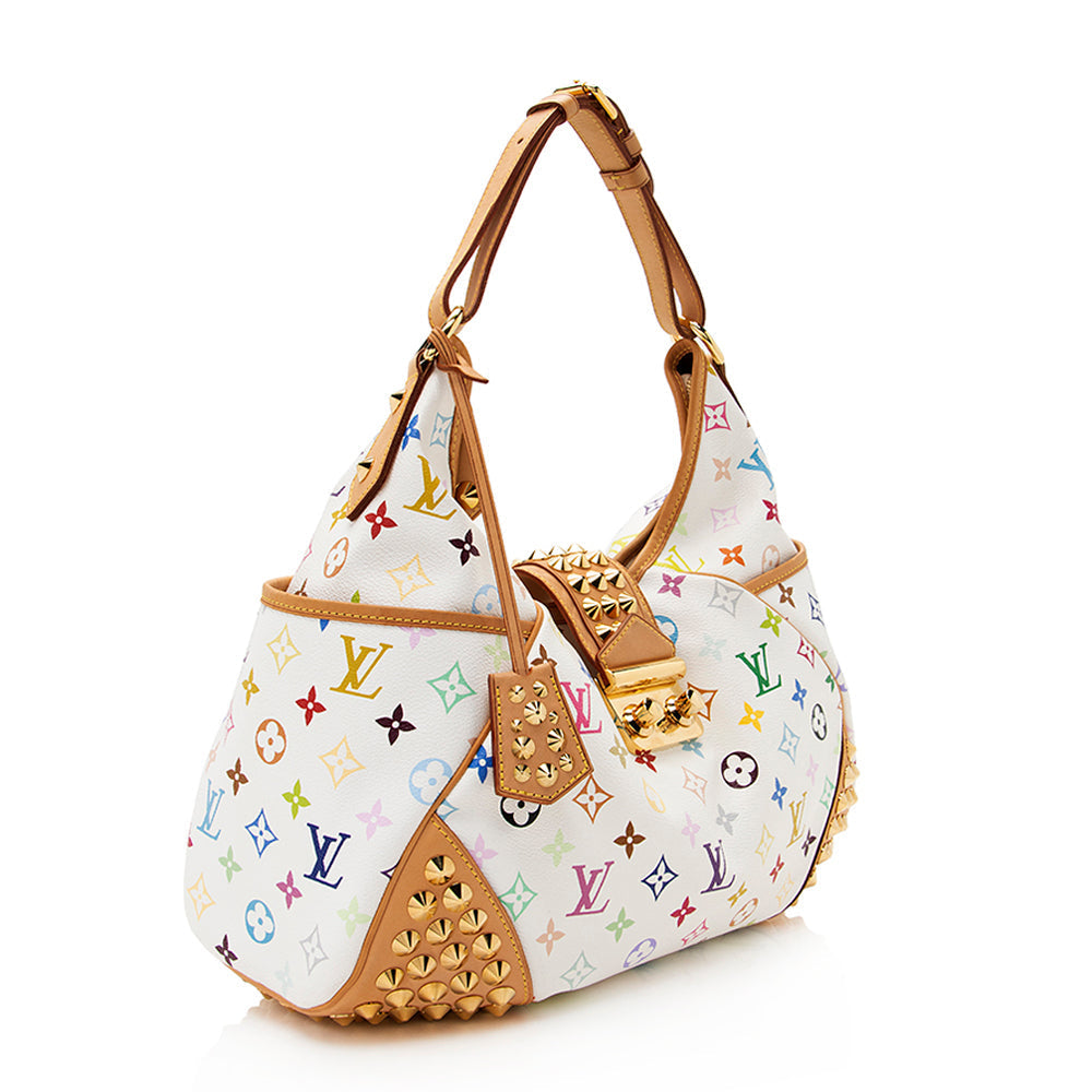 Louis Vuitton Monogram Multicolore Chrissie MM Shoulder Bag (SHF-19836)