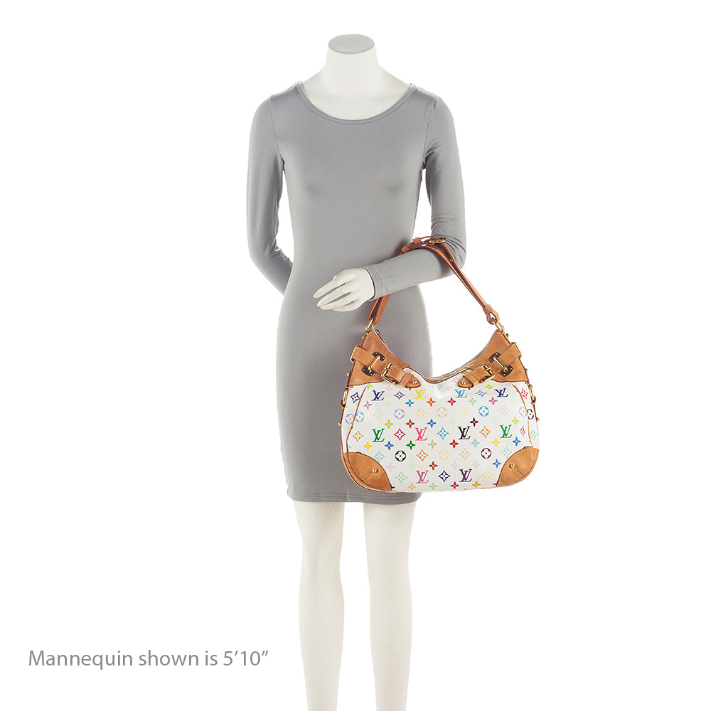 Louis Vuitton Monogram Multicolore Greta Hobo (SHF-21720)