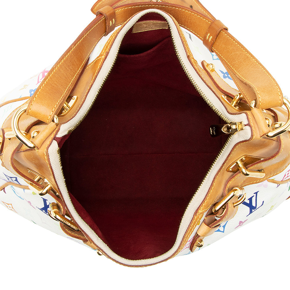 Louis Vuitton Monogram Multicolore Greta Hobo (SHF-21720)