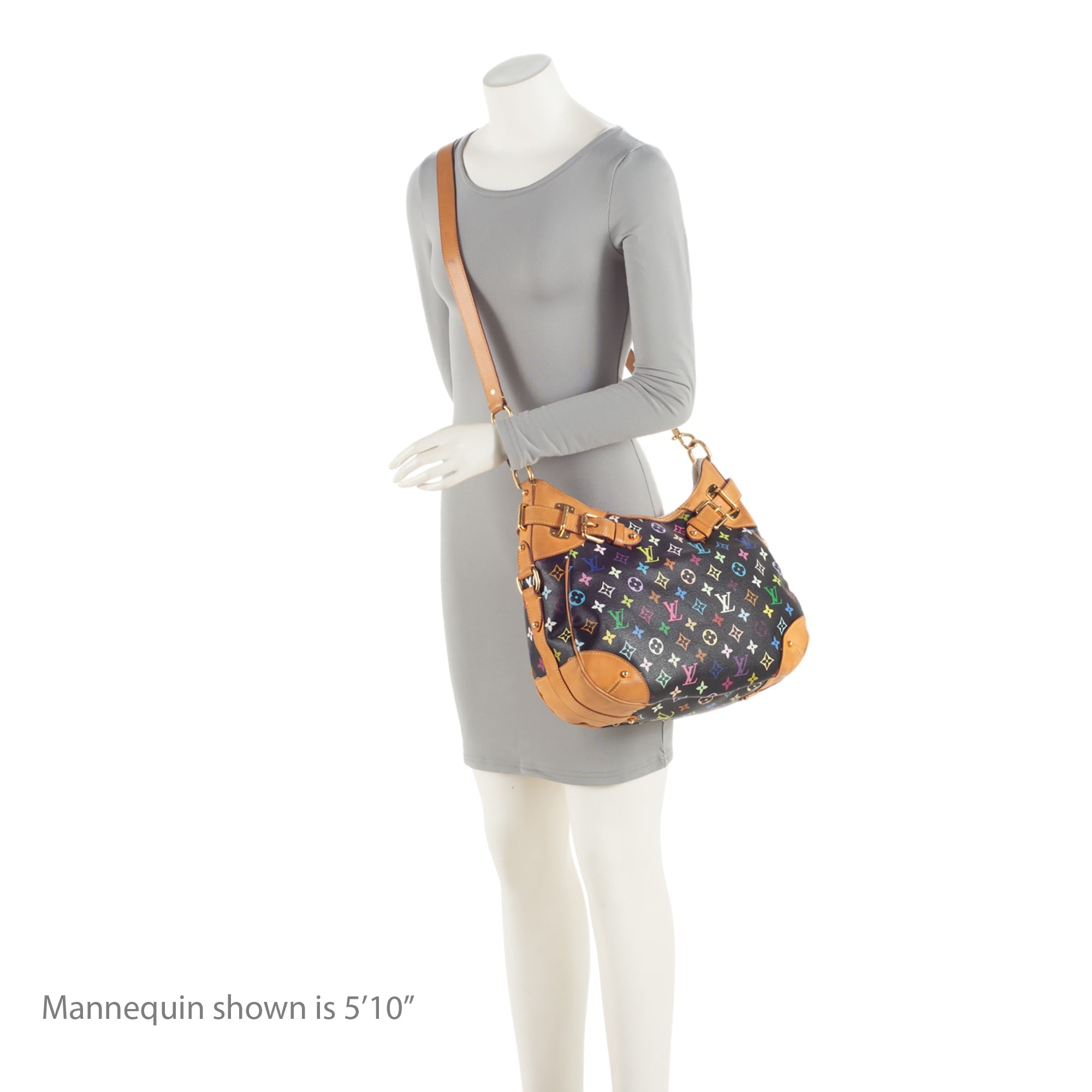 Louis Vuitton Monogram Multicolore Greta Hobo (SHF-VRbkbW)