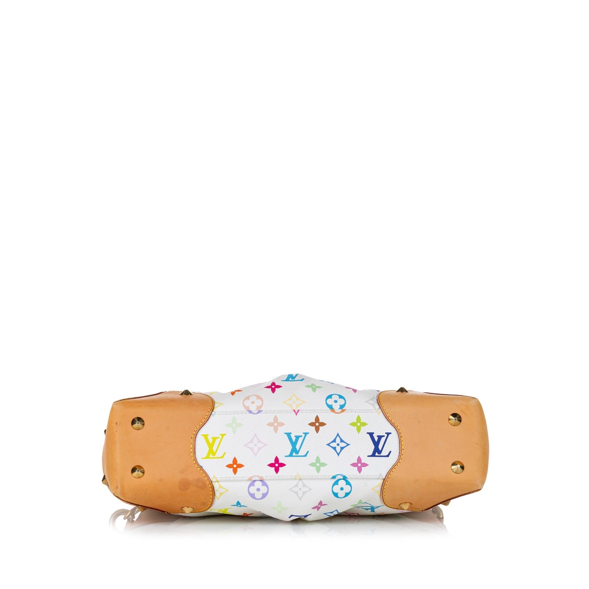 Louis Vuitton Monogram Multicolore Judy MM (SHG-30099)