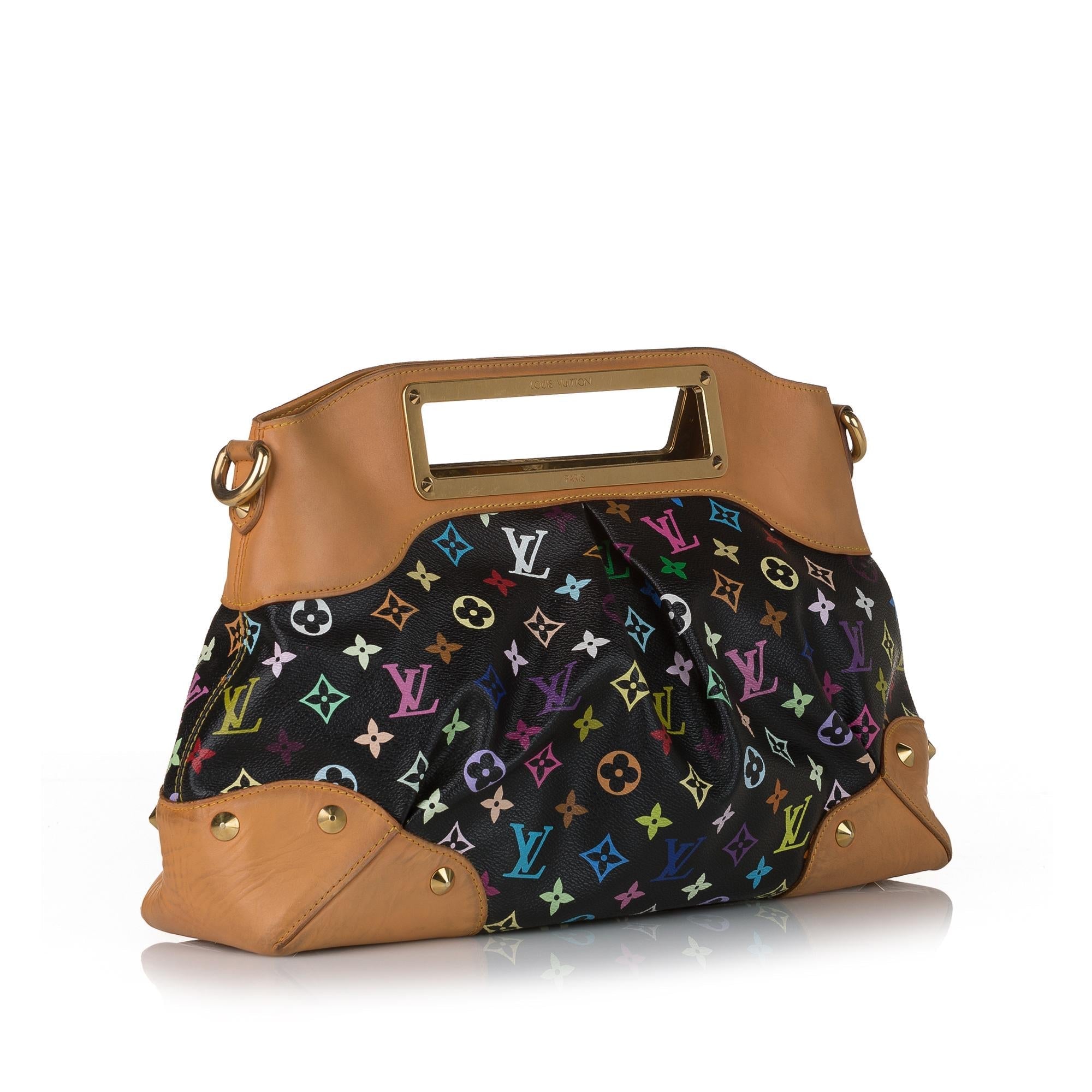 Louis Vuitton Monogram Multicolore Judy MM (SHG-34471)