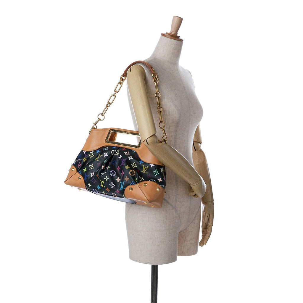 Louis Vuitton Monogram Multicolore Judy MM (SHG-p8KUsM)