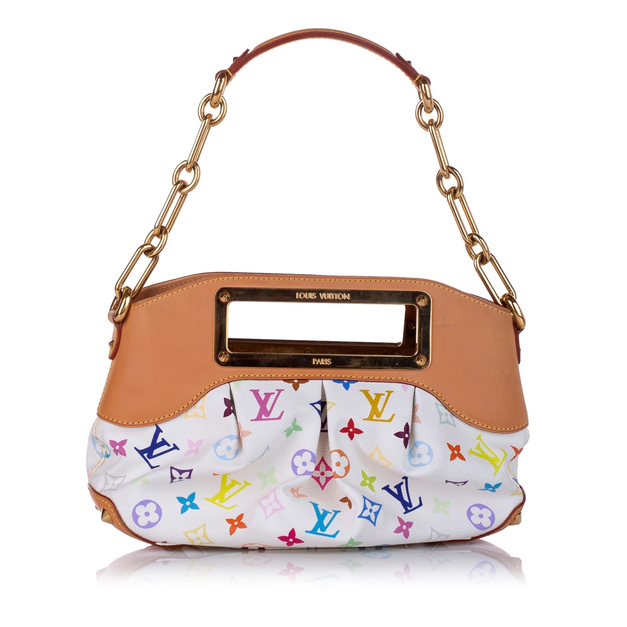 Louis Vuitton Monogram Multicolore Judy PM (SHG-25815)
