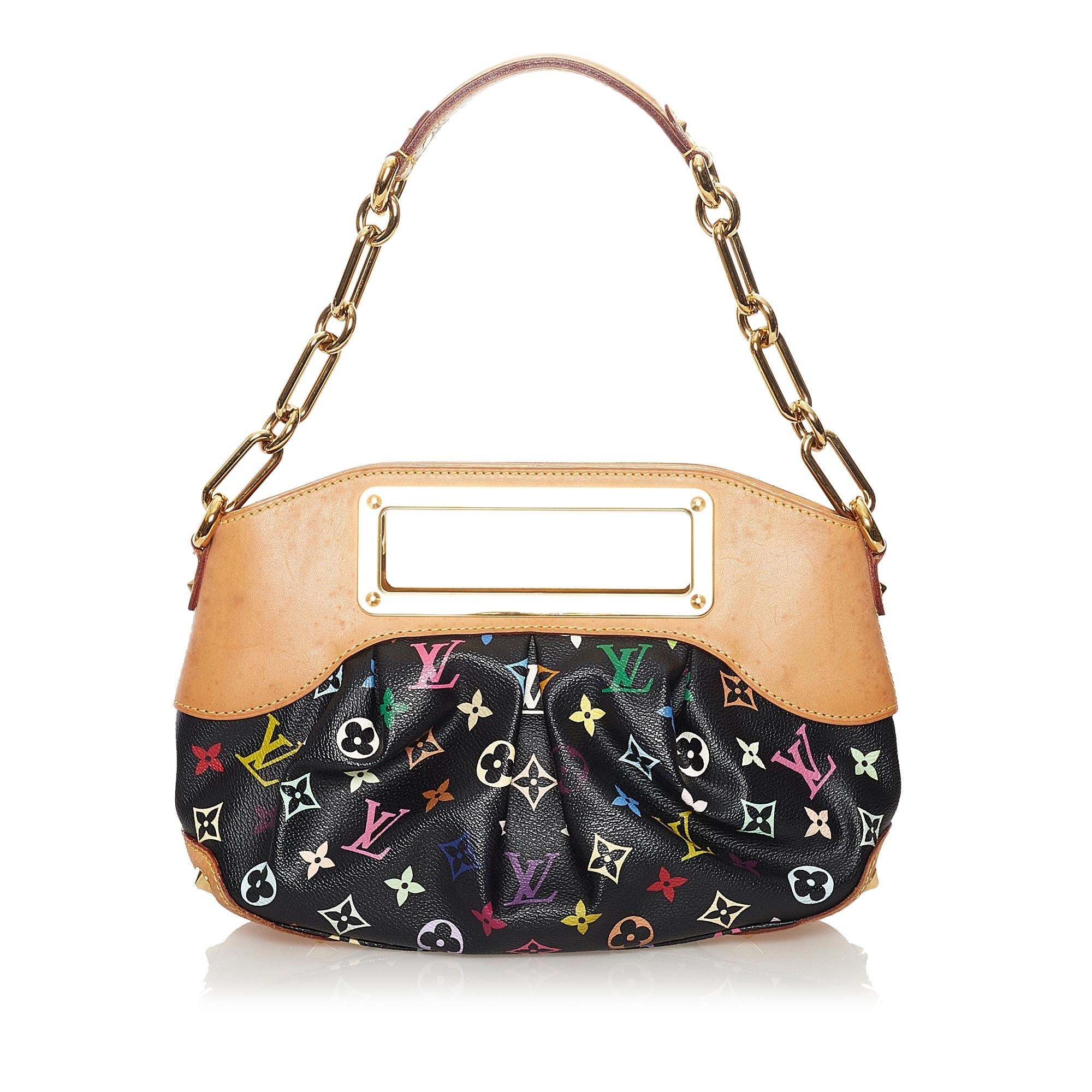 Louis Vuitton Monogram Multicolore Judy PM (SHG-33288)