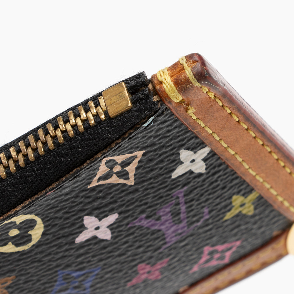 Louis Vuitton Monogram Multicolore Key Pouch (SHF-14497)