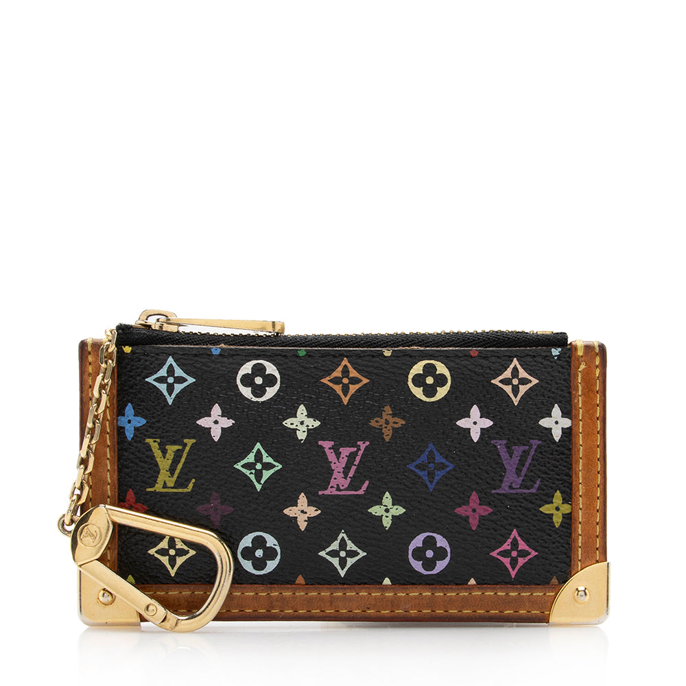 Louis Vuitton Monogram Multicolore Key Pouch (SHF-14497)