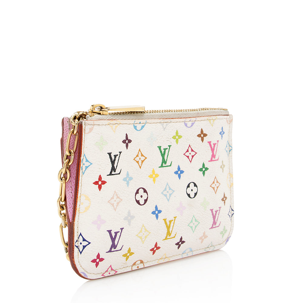 Louis Vuitton Monogram Multicolore Key Pouch (SHF-21128)