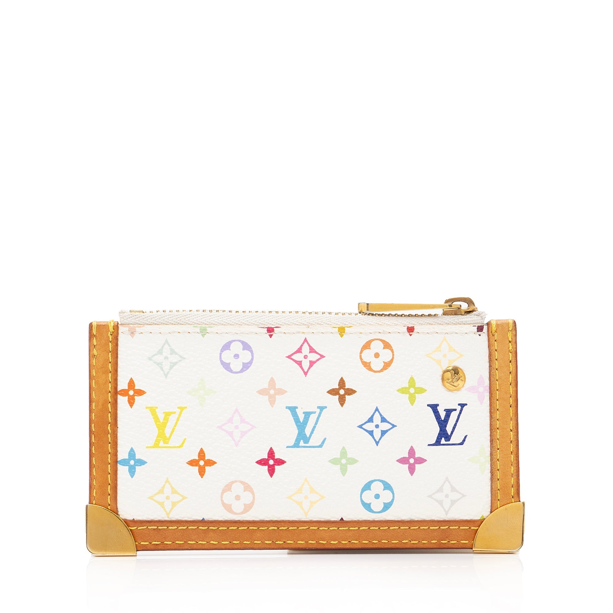 Louis Vuitton Monogram Multicolore Key Pouch (SHF-23508)