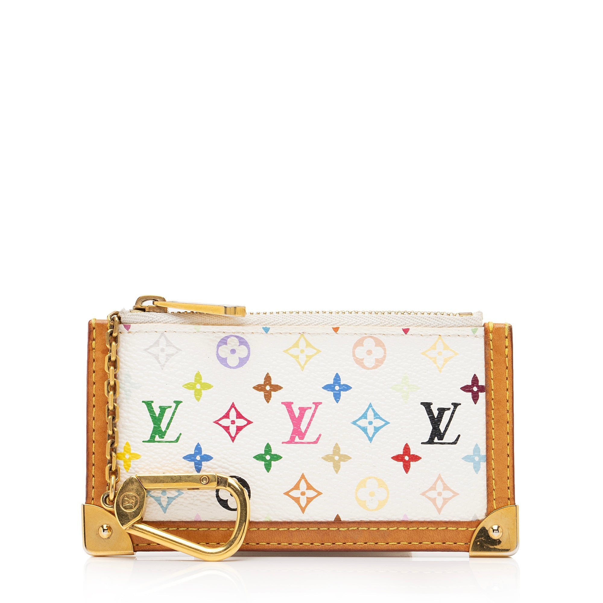 Louis Vuitton Monogram Multicolore Key Pouch (SHF-23508)
