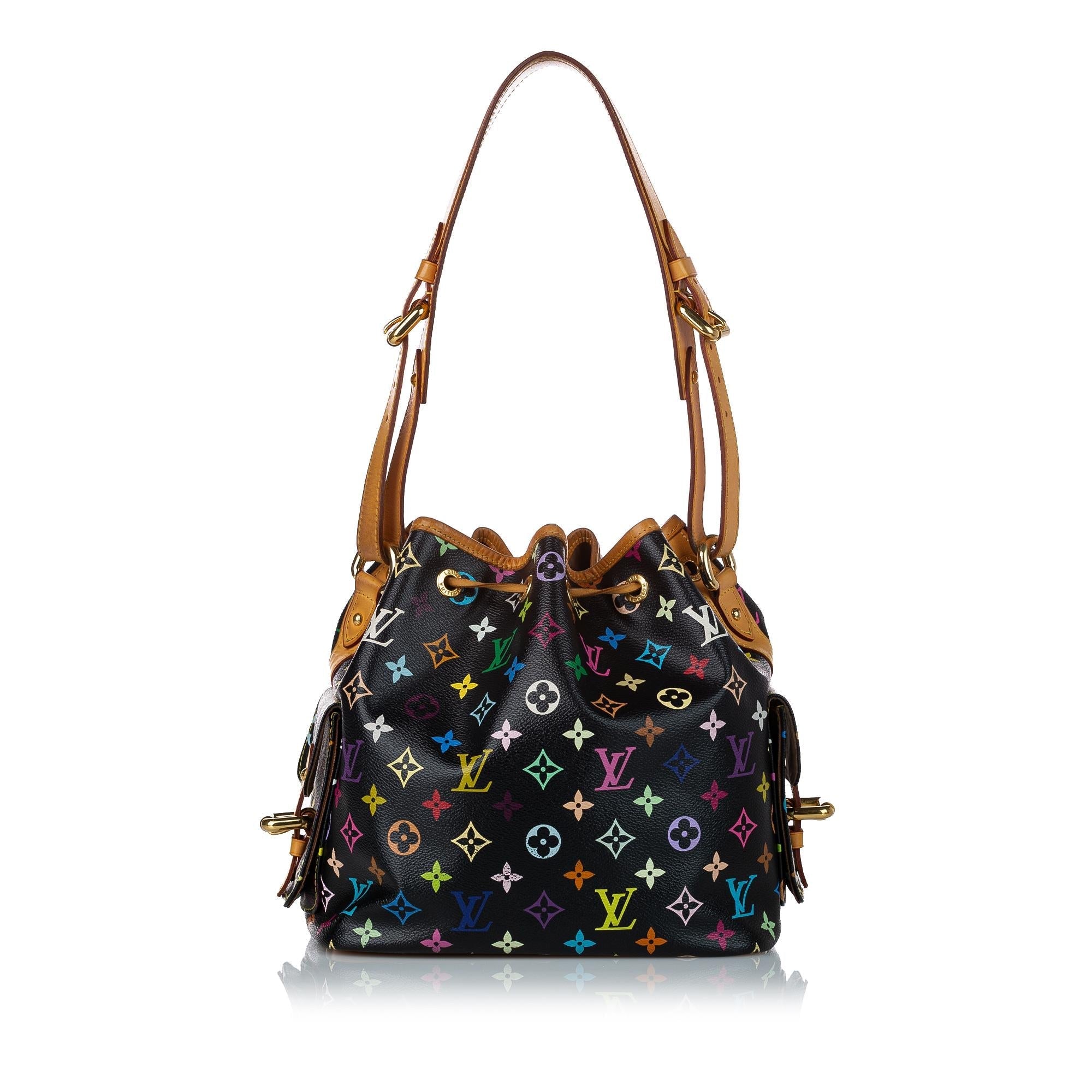 Louis Vuitton Monogram Multicolore Petit Noe (SHG-30719)