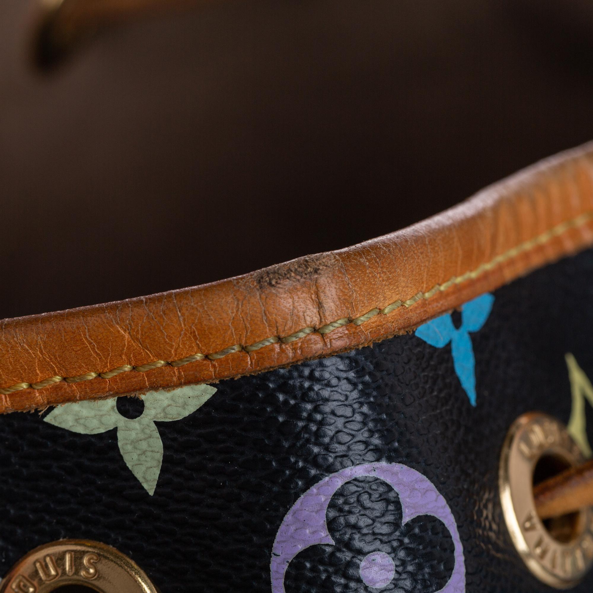 Louis Vuitton Monogram Multicolore Petit Noe (SHG-30719)
