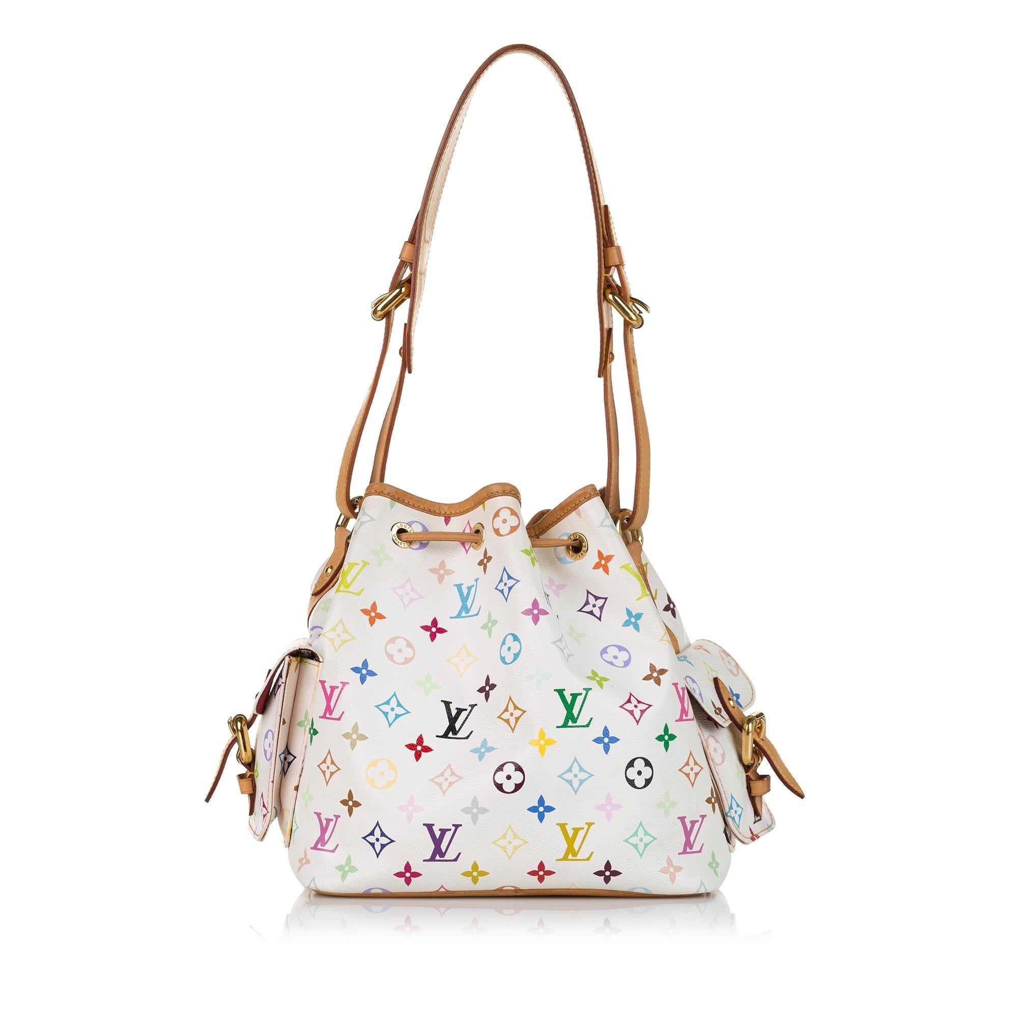 Louis Vuitton Monogram Multicolore Petit Noe (SHG-33711)