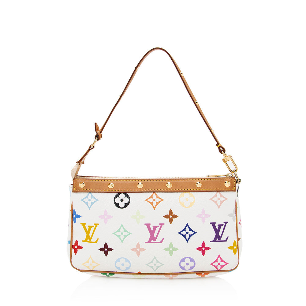 Louis Vuitton Monogram Multicolore Pochette Accessoires (SHF-19985)