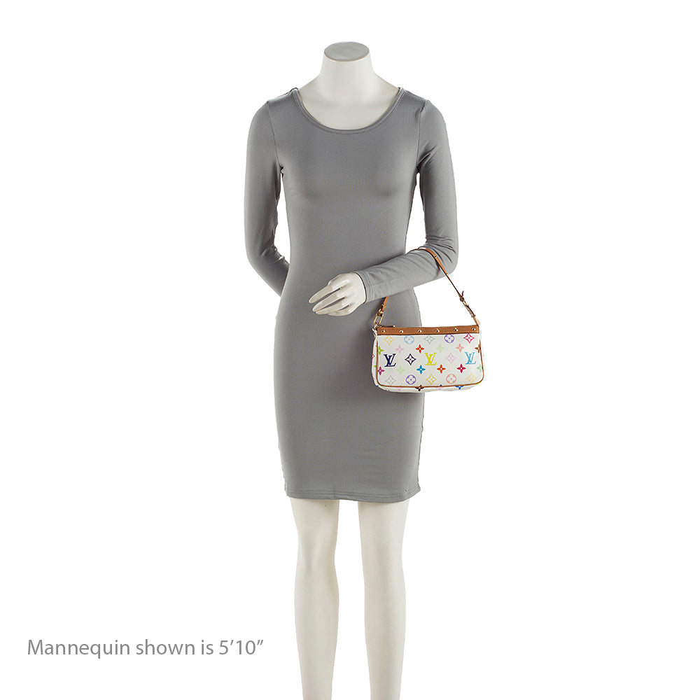 Louis Vuitton Monogram Multicolore Pochette Accessoires (SHF-19985)