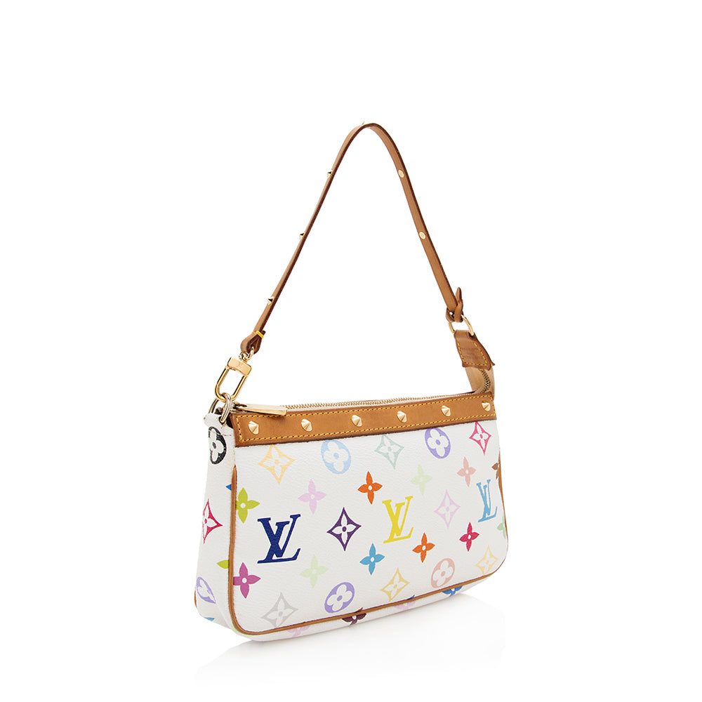 Louis Vuitton Monogram Multicolore Pochette Accessoires (SHF-19985)