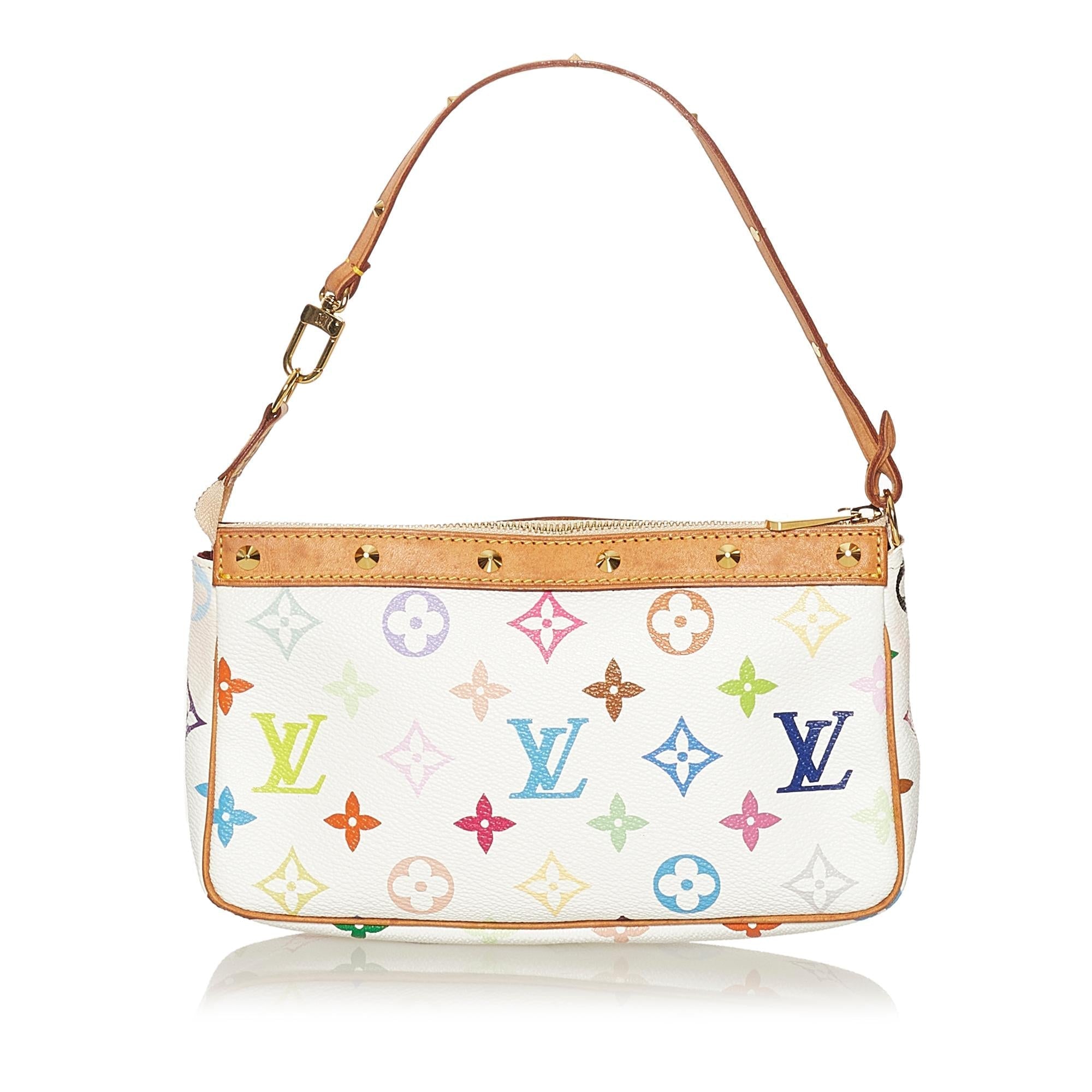 Louis Vuitton Monogram Multicolore Pochette Accessoires (SHG-35832)