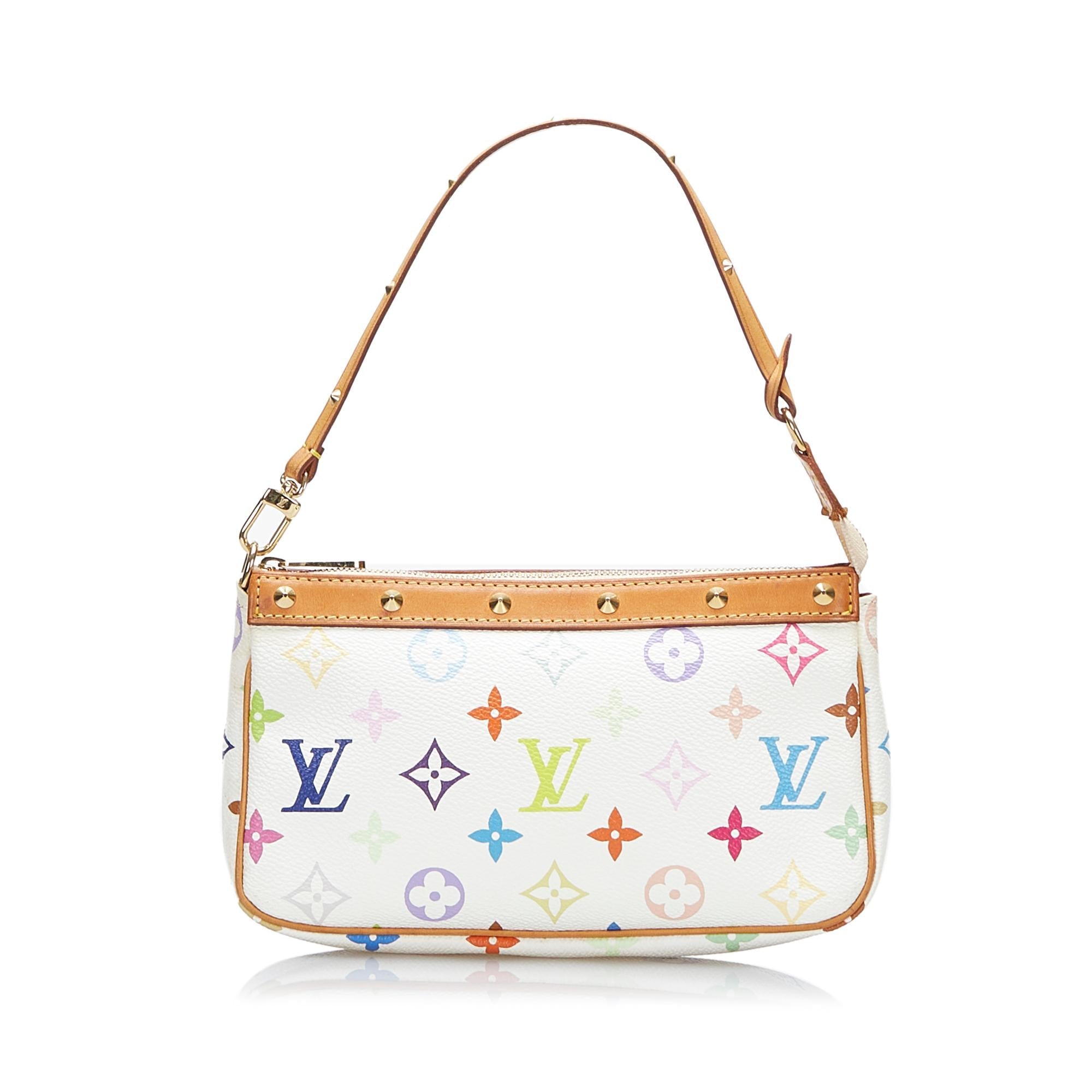 Louis Vuitton Monogram Multicolore Pochette Accessoires (SHG-9AKtmK)