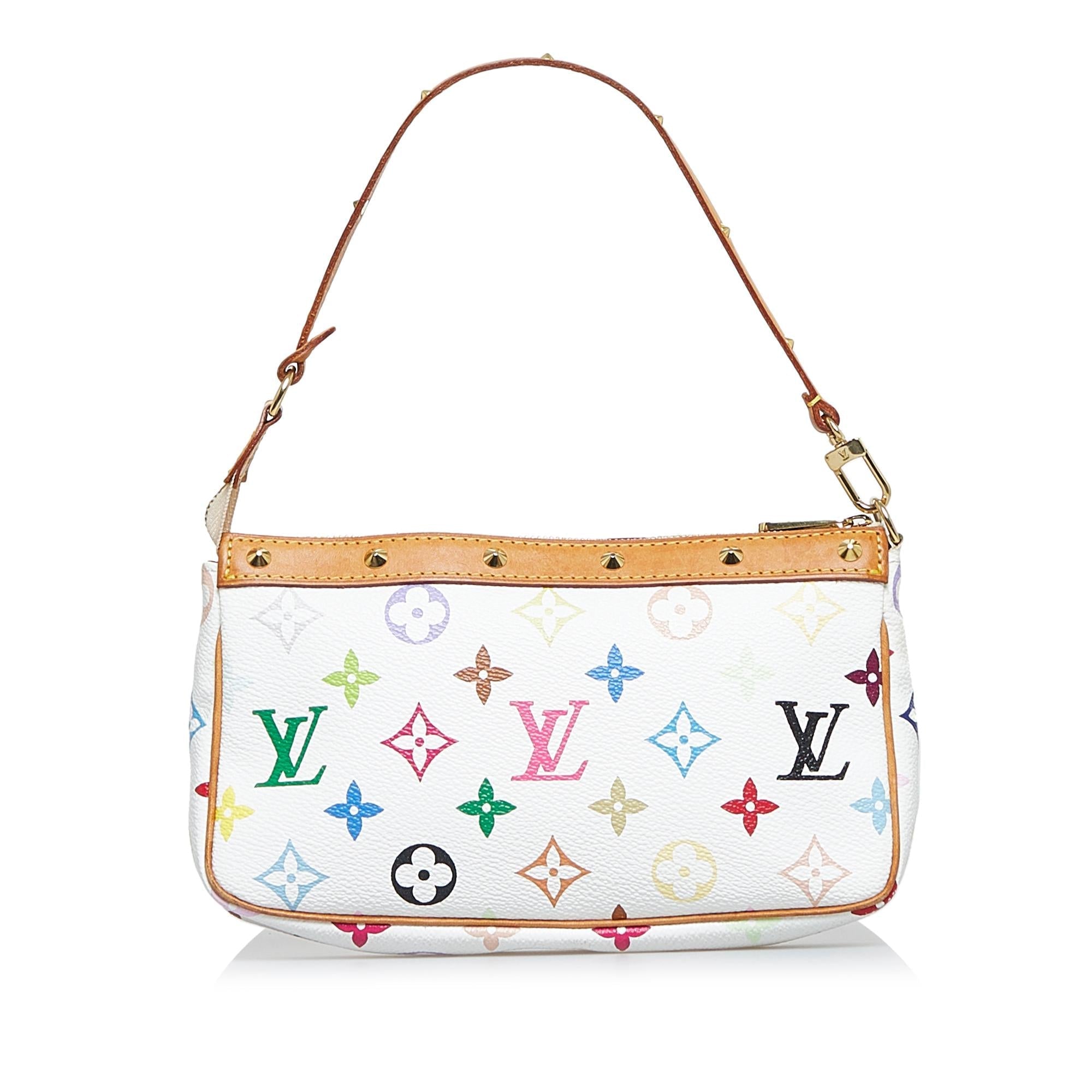 Louis Vuitton Monogram Multicolore Pochette Accessoires (SHG-rYcf1W)