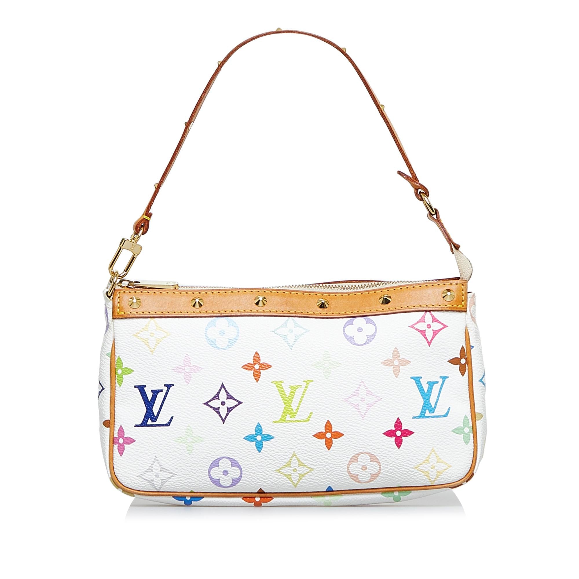 Louis Vuitton Monogram Multicolore Pochette Accessoires (SHG-rYcf1W)