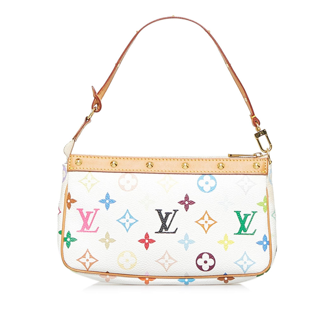 Louis Vuitton Monogram Multicolore Pochette Accessoires (SHG-49KYLP)